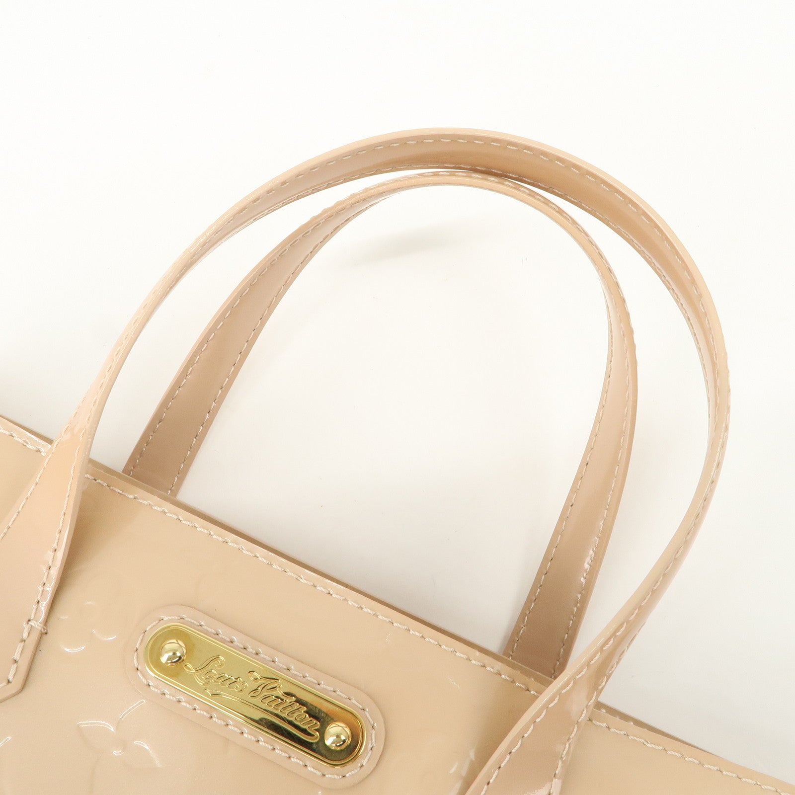 Louis Vuitton Monogram Vernis Wilshire PM Hand Bag M91642