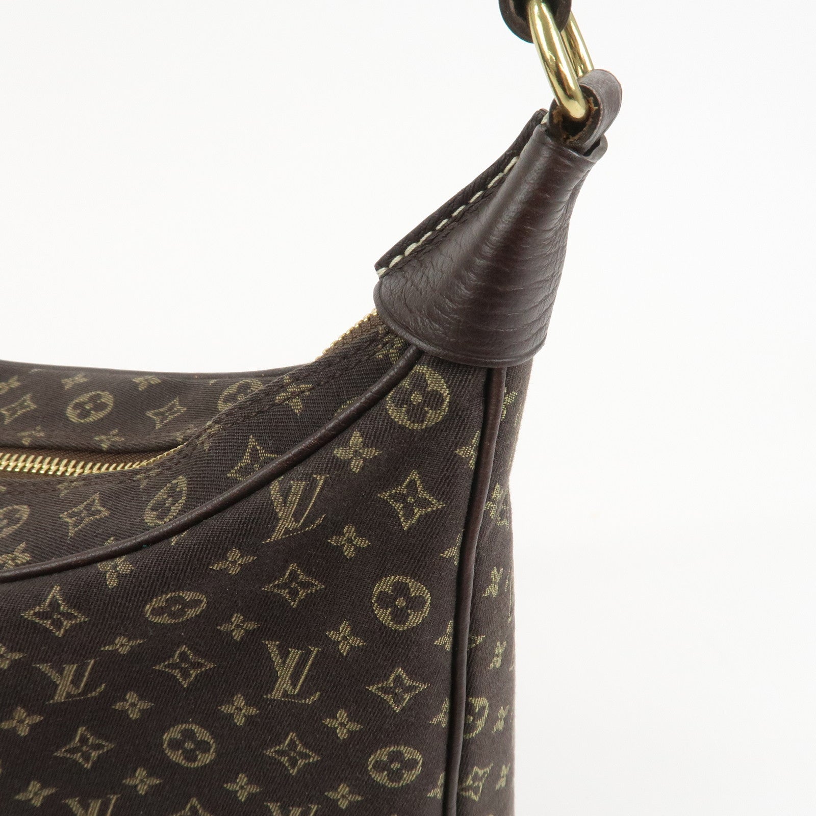 Louis Vuitton Monogram Mini Lin Boulogne Shoulder Bag Brown M95225