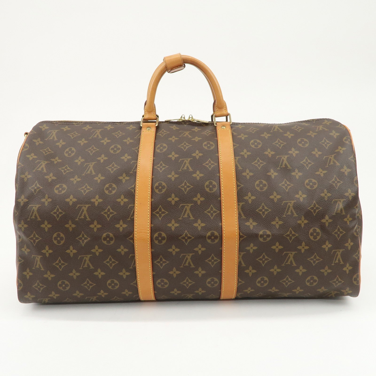 Louis Vuitton Monogram Keep All Bandouliere 55 Boston Bag M41414