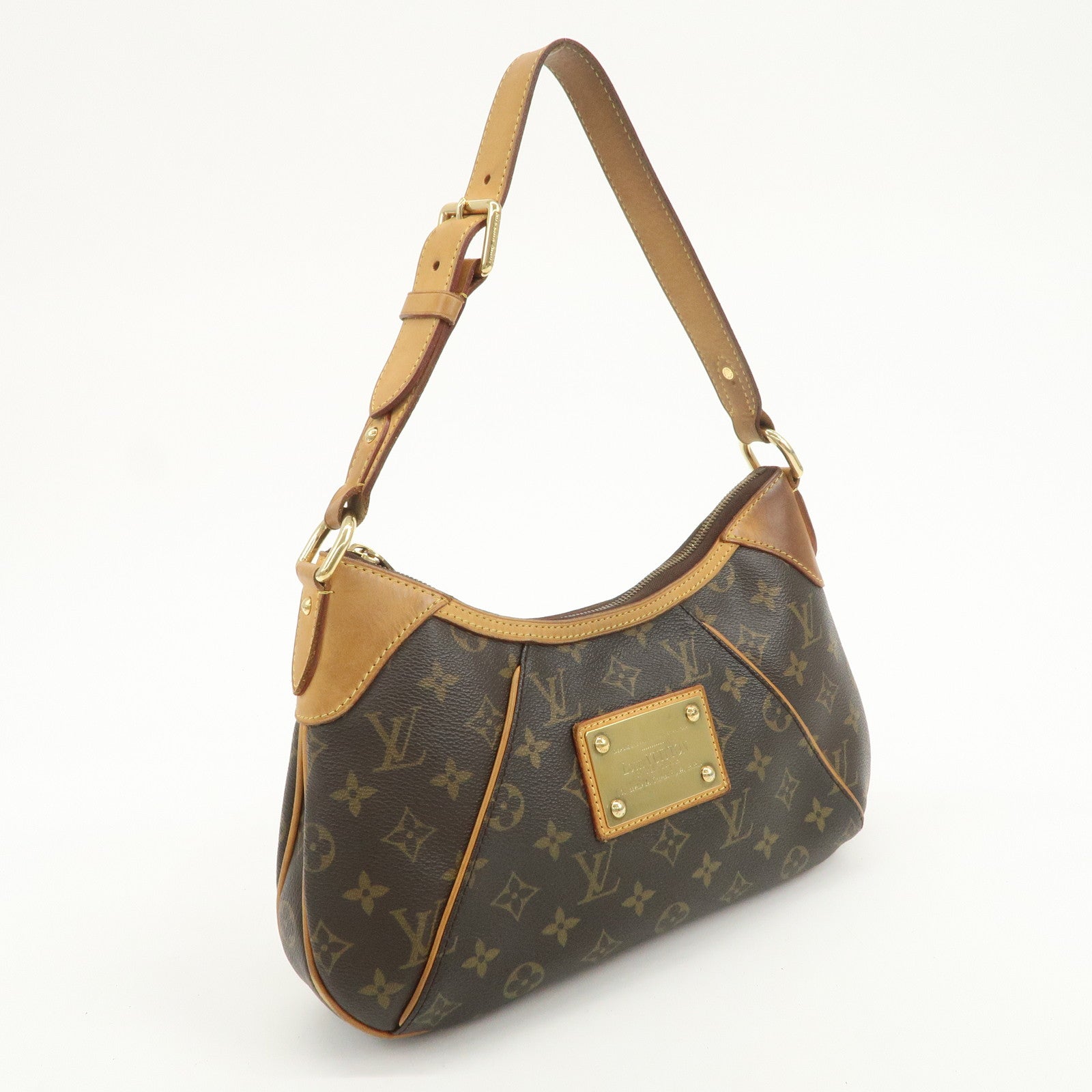 Louis Vuitton Monogram Thames PM Shoulder Bag Brown M56384
