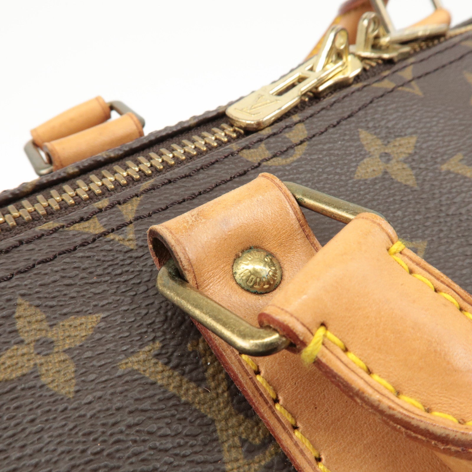 Louis Vuitton Monogram Keep All Bandouliere 55 Boston Bag M41414 Used