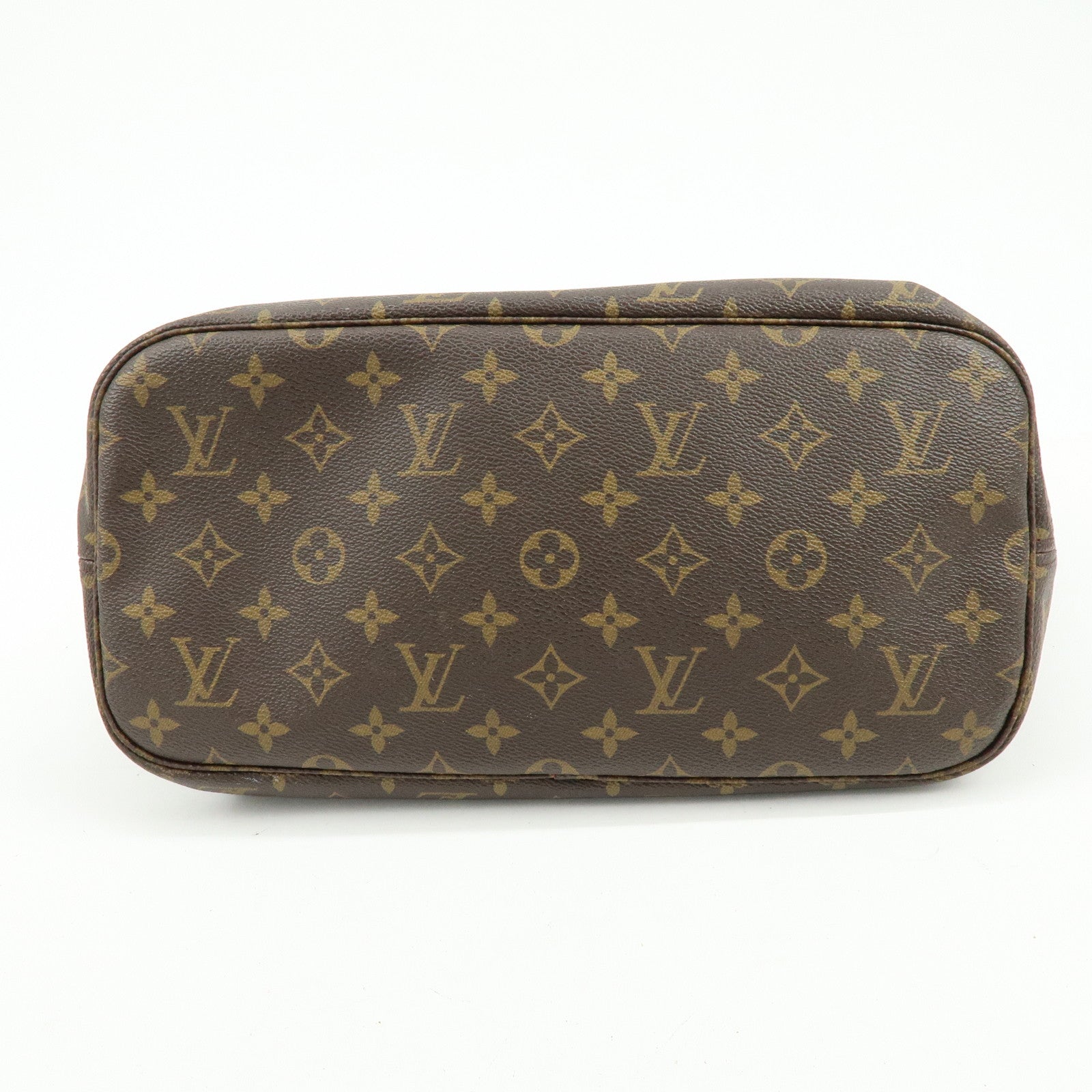 Louis Vuitton Monogram Neverfull MM Tote Bag Brown M41178