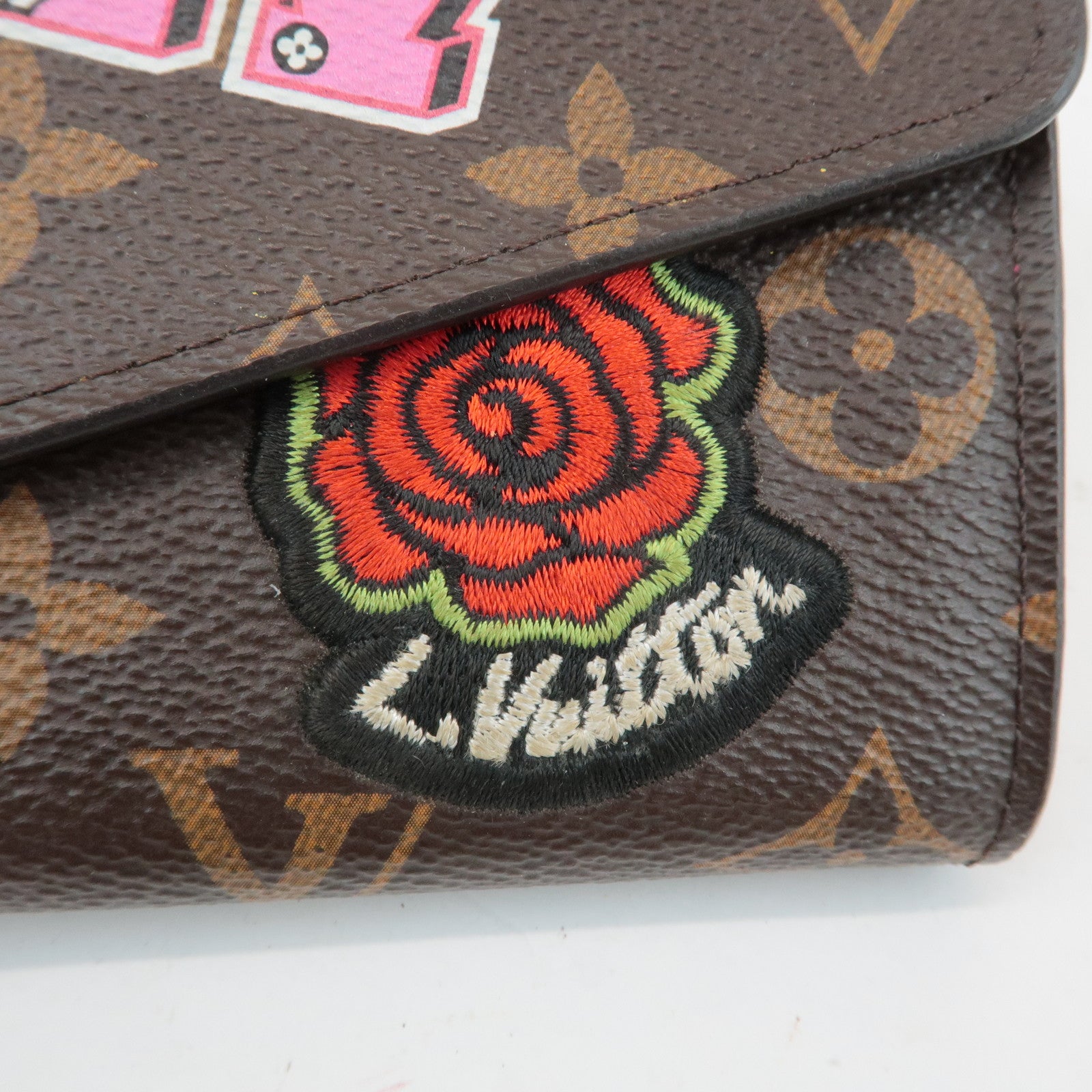 Louis Vuitton Monogram LV Stories Portefeuille Sarah Long Wallet M63318 Used