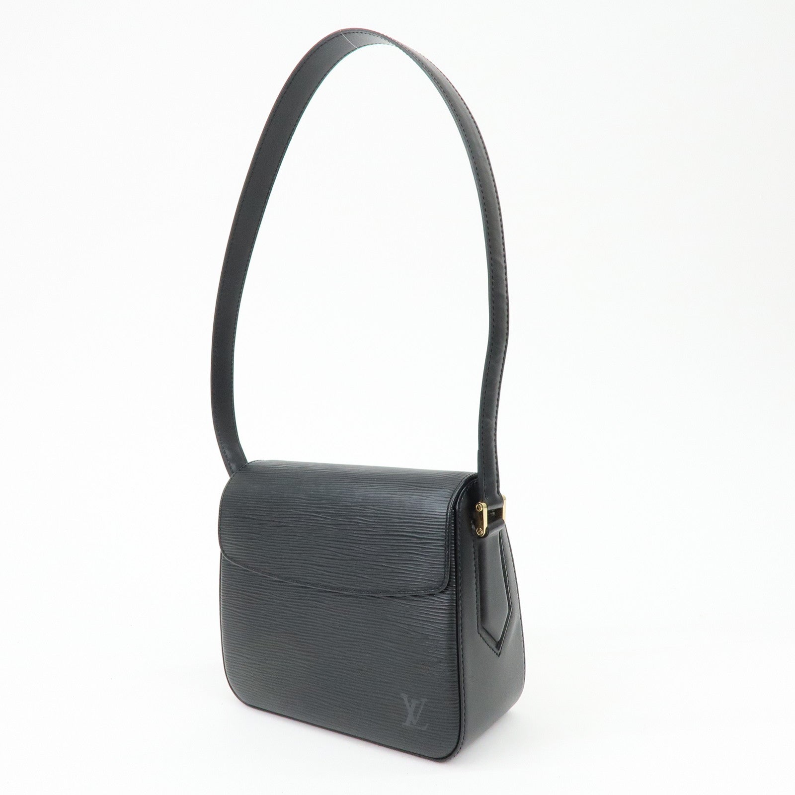 Louis Vuitton Epi Buci Shoulder Bag Hand Bag Noir M52202