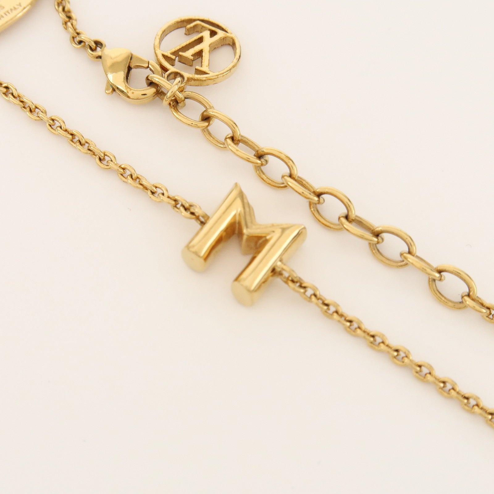 Louis Vuitton LV&ME M Metal Bracelet Gold M67170