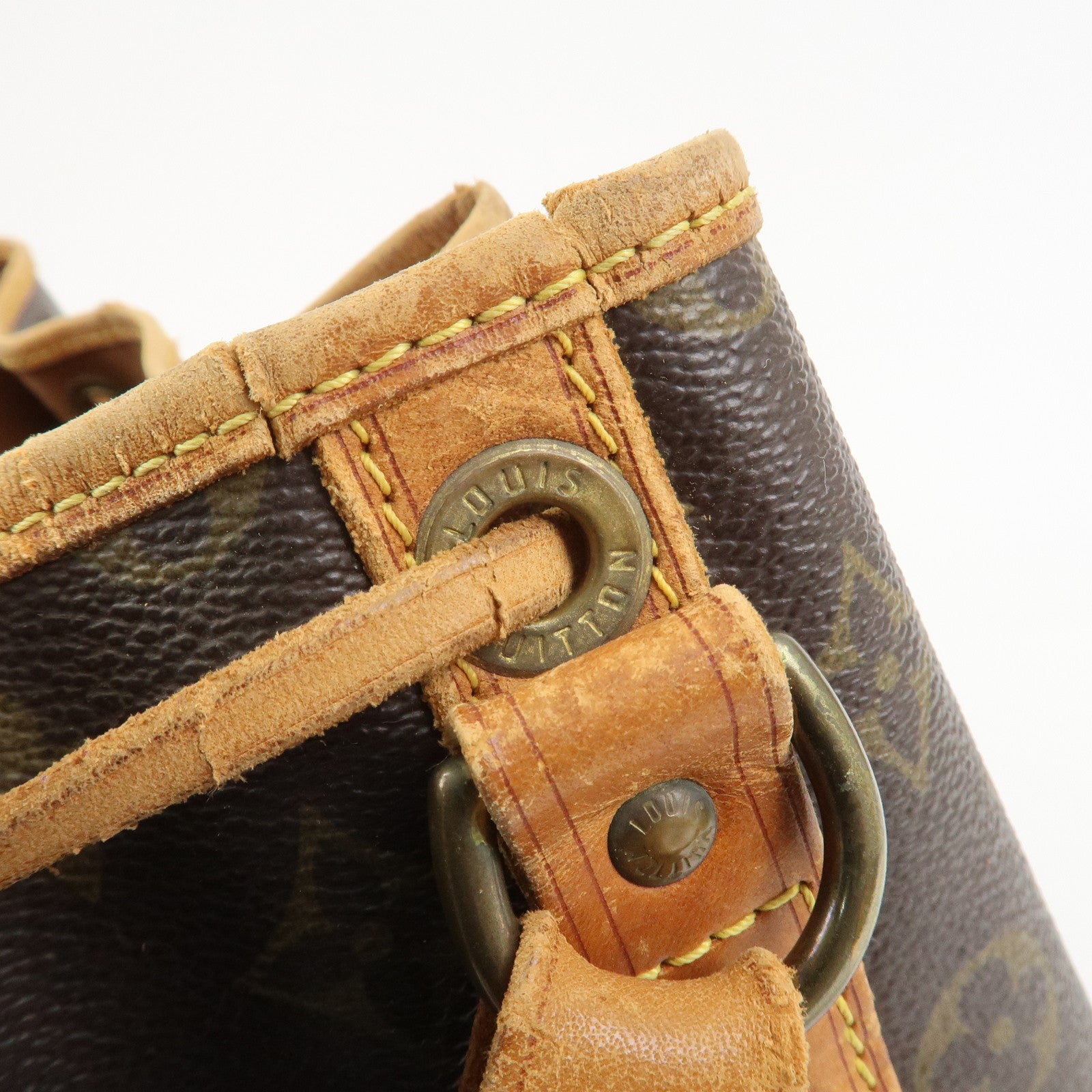 Louis Vuitton Monogram Petit Noe Shoulder Bag Brown M42226