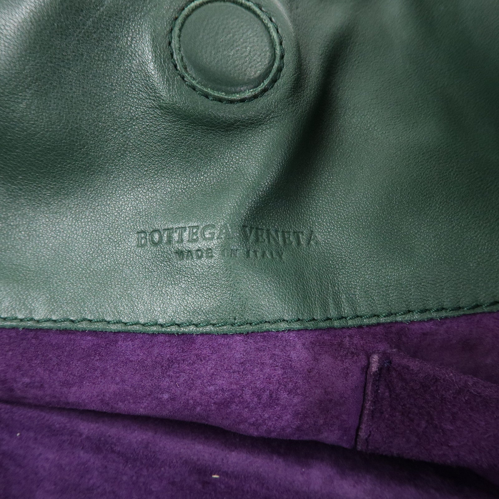 BOTTEGA VENETA Campana Intrecciato Leather Hand Bag 125787V0016