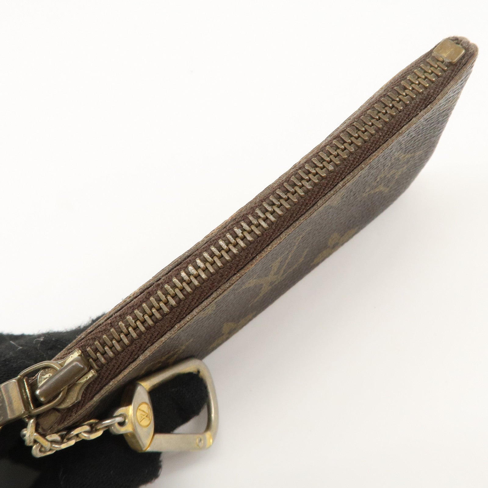 Louis Vuitton Monogram Set of 2 Canvas Coin Case Brown M62650 Used