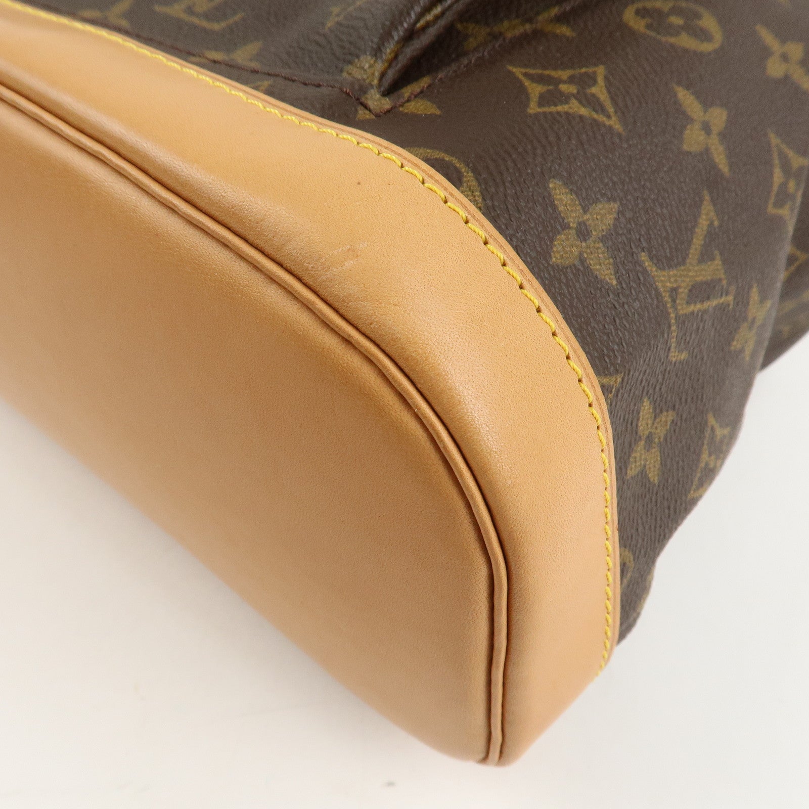 Louis Vuitton Monogram Montsouris GM Backpack Brown M51135 Used