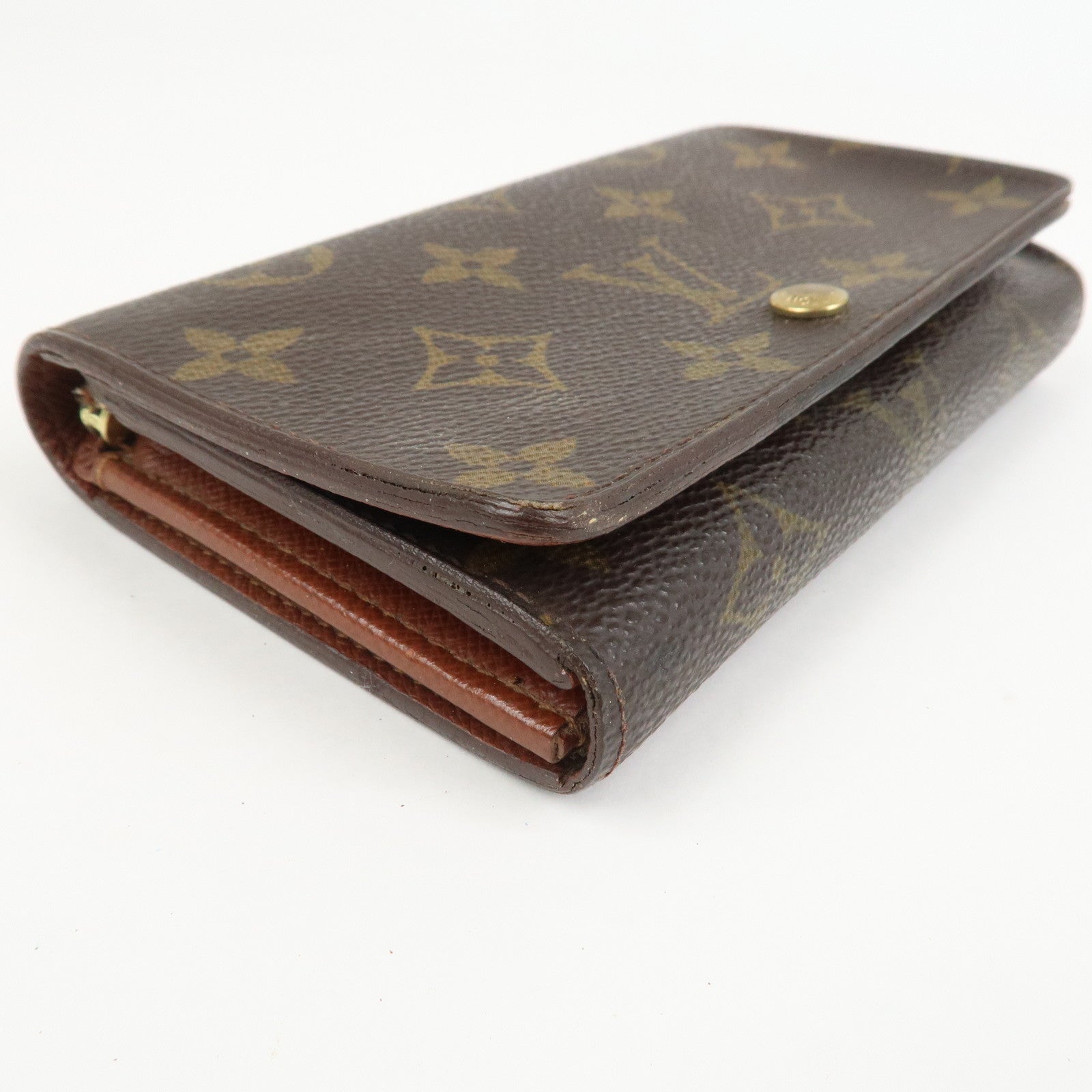 Louis Vuitton Monogram Set of 3 Bi-fold Wallets Brown M61730/M61663