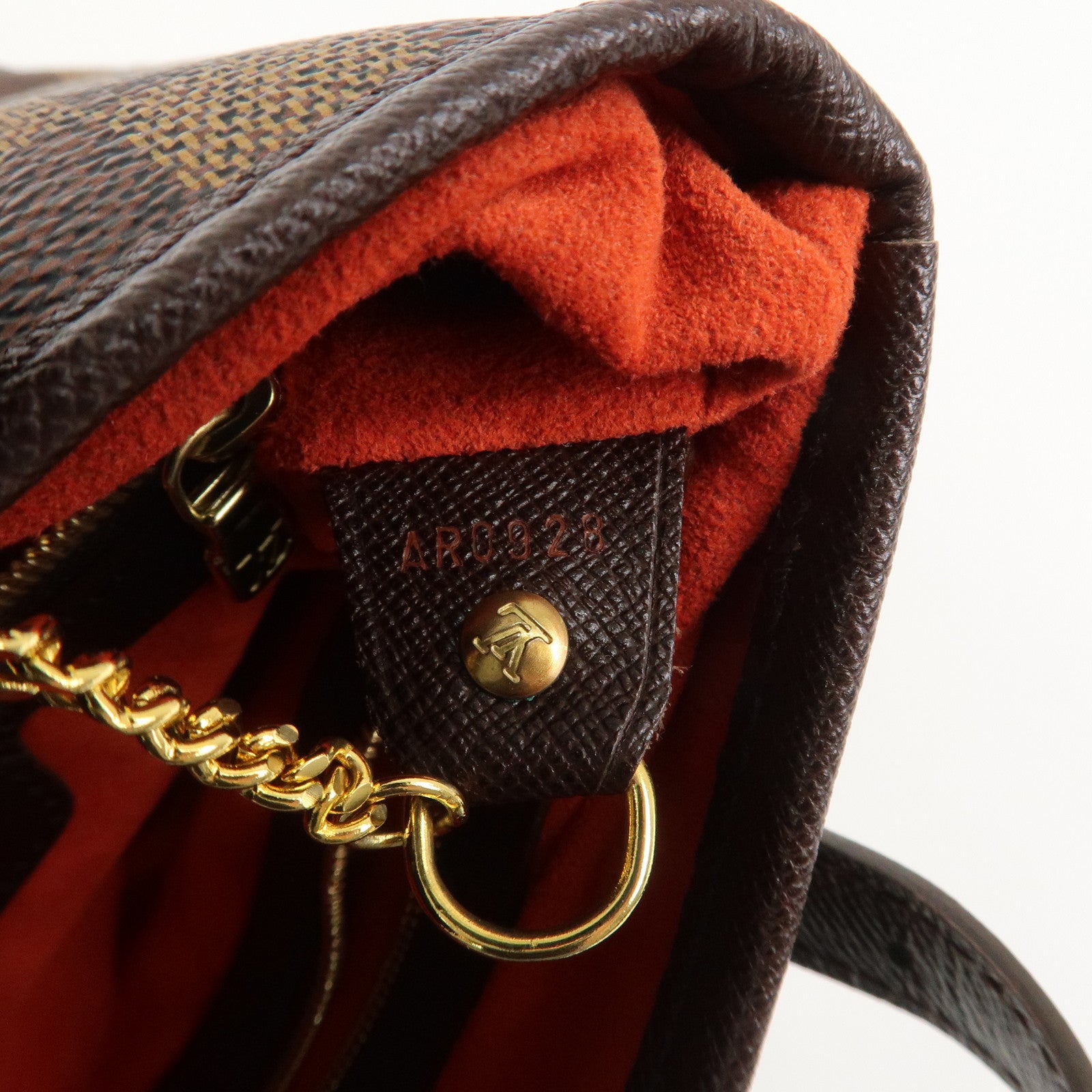 Louis Vuitton Damier Ebene Male Tote Bag Hand Bag Brown N42240