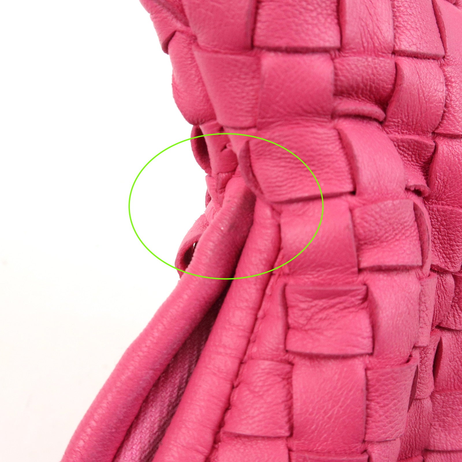 BOTTEGA VENETA Intrecciato Hobo Lamb Skin Shoulder Hand Bag 115653