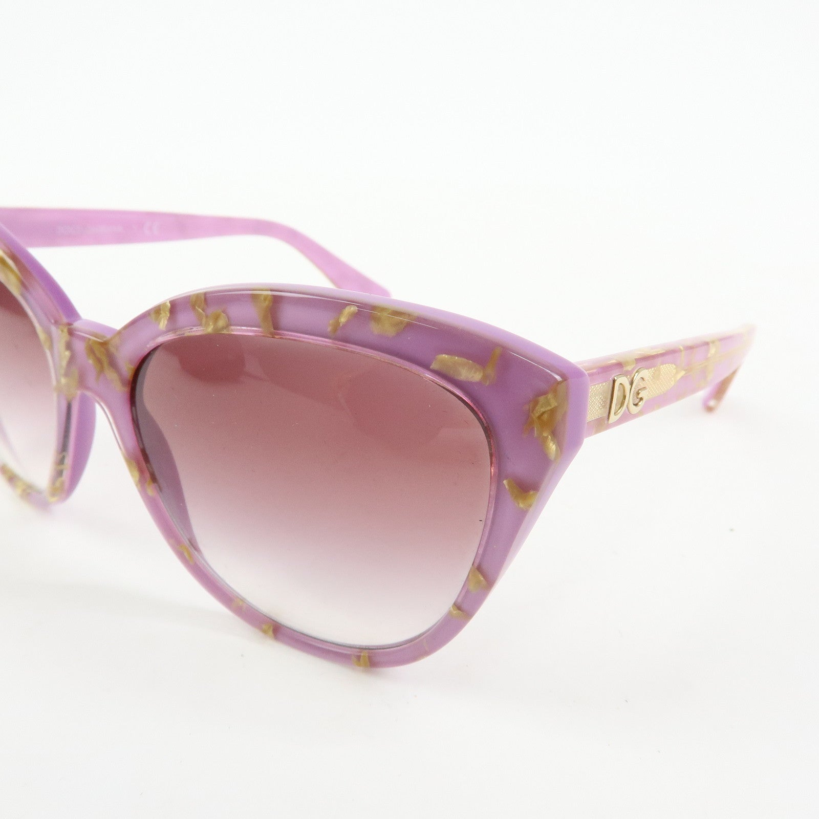 Dolce&Gabbana Plastic Sunglasses 56□17 140 2N Purple Gold DG4250