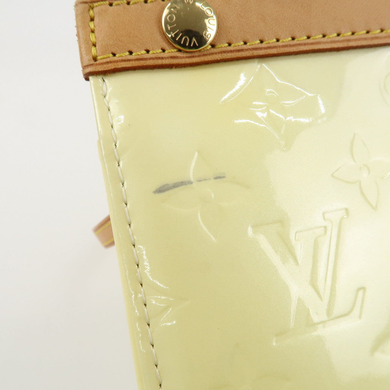 Louis Vuitton Monogram Vernis Roxbury Drive 2Way Bag Perle M91374 Used