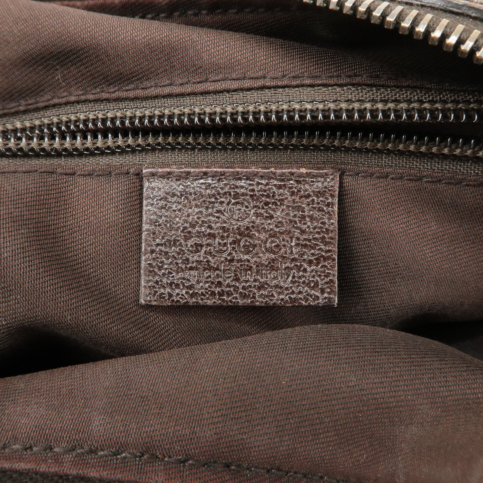 GUCCI Sherry GG Canvas Leather Shoulder Bag Beige Brown 181092 Used