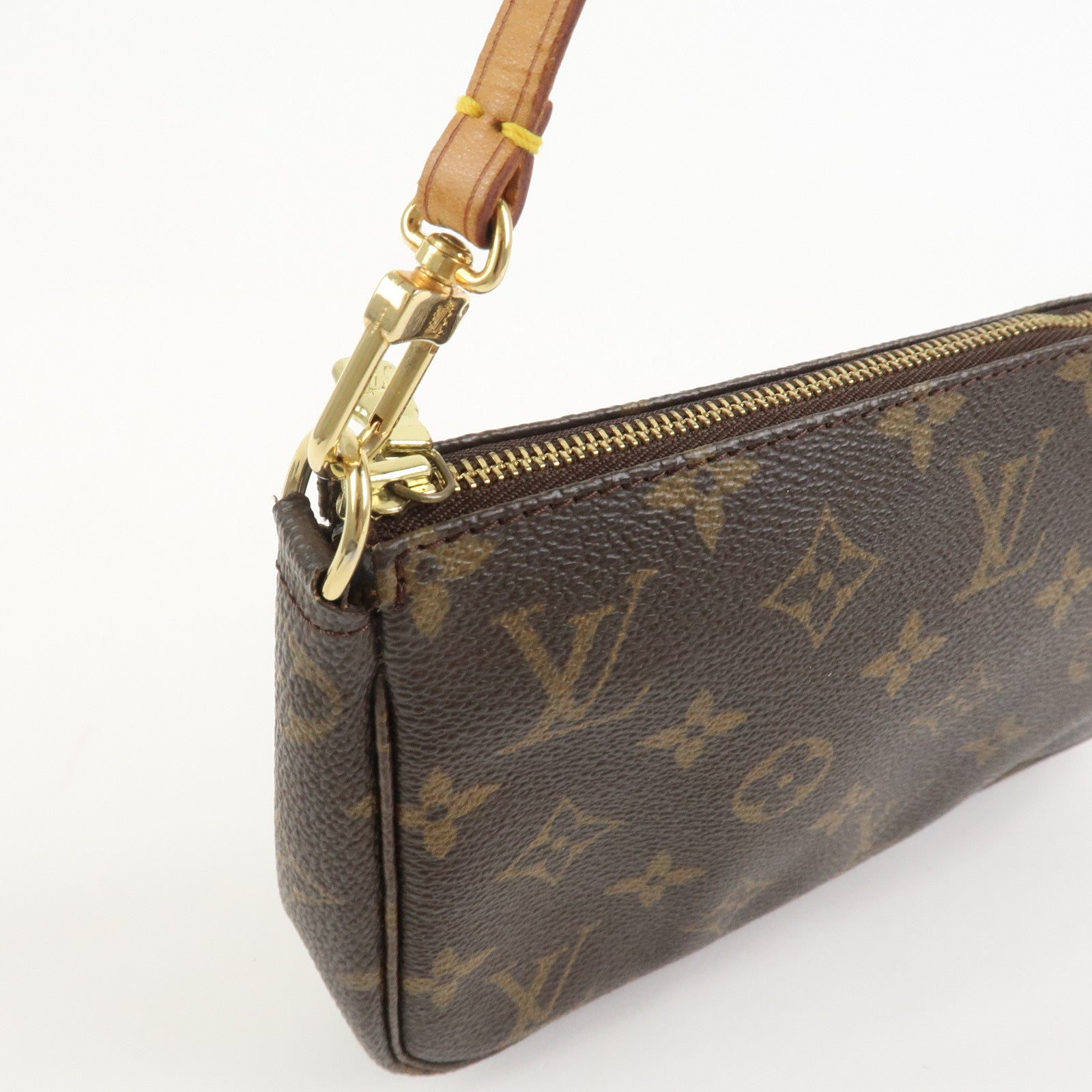 Louis Vuitton Monogram Pochette Accessoires Pouch Hand Bag M51980
