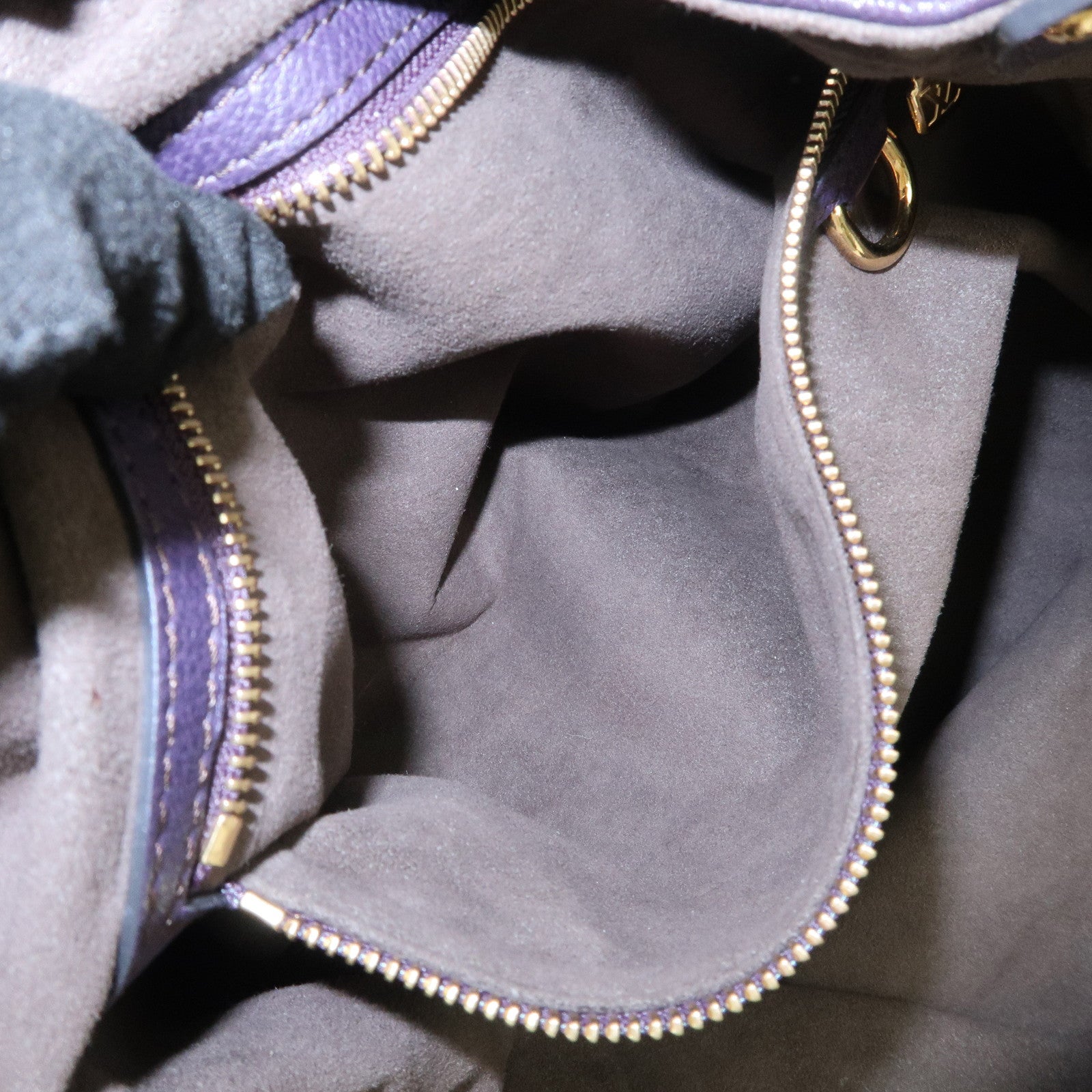 Louis Vuitton Monogram Mahina L Leather Hand Shoulder Bag M93441