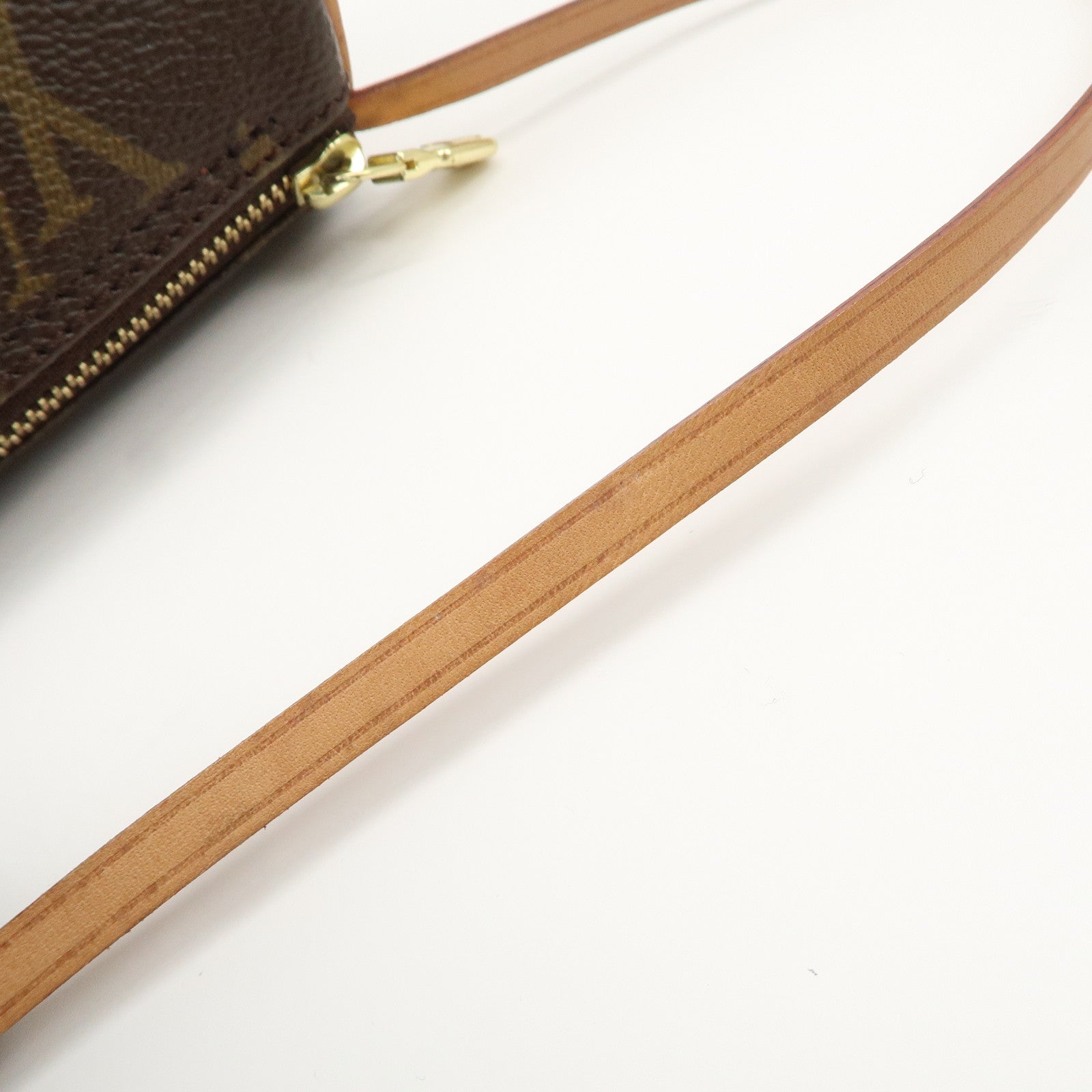 Louis Vuitton Monogram Mini Pouch for Papillon Bag New Style Brown