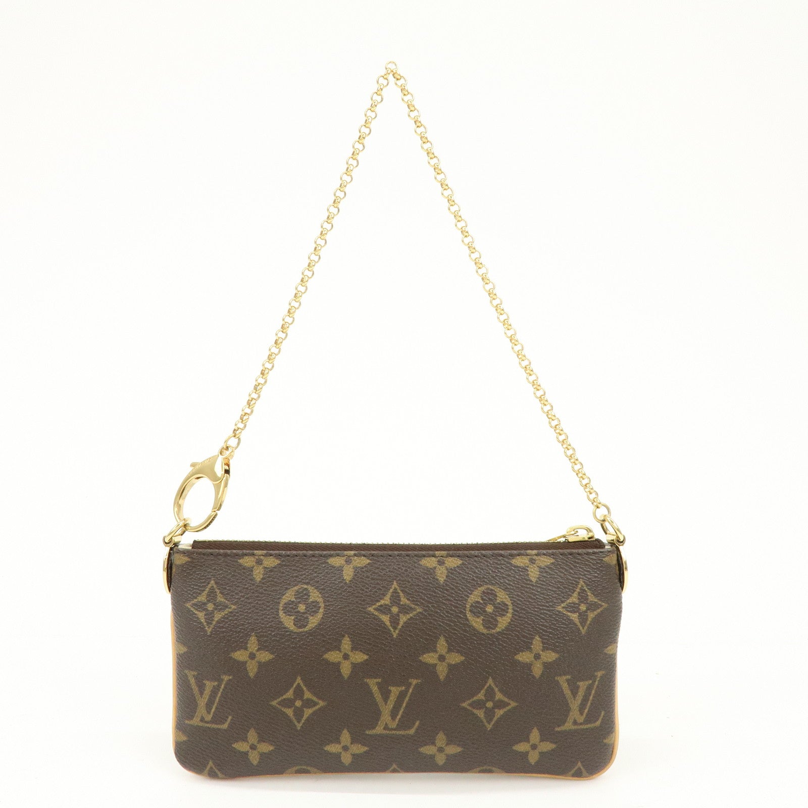 Louis Vuitton Monogram Pochette Milla MM Chain Hand Bag M60094