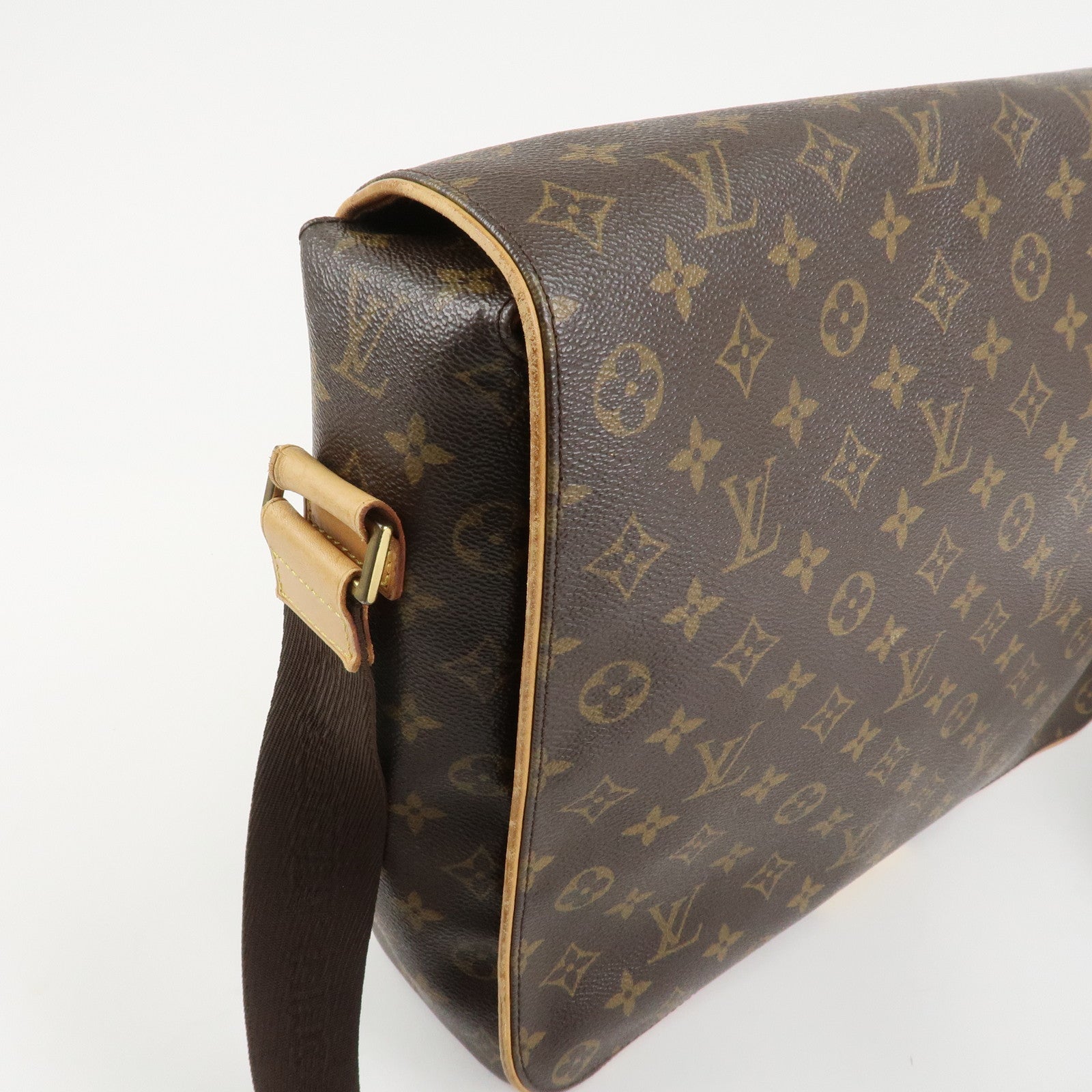 Louis Vuitton Monogram Abbesses Messenger Bag Shoulder Bag M45257 Used