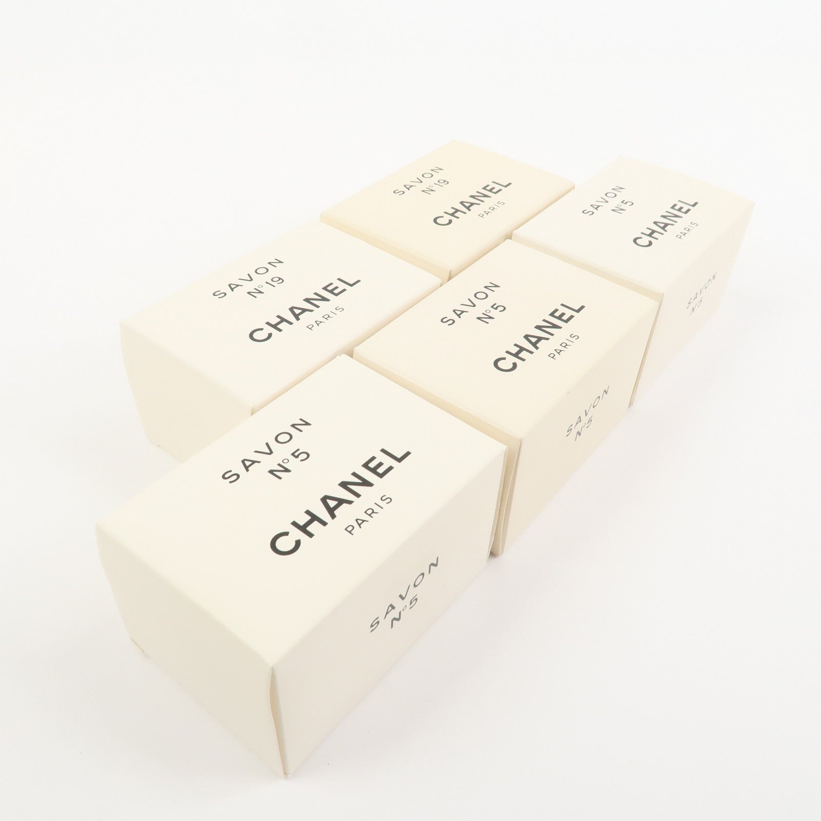 CHANEL Set of 5 Savon No5 Bar Soap