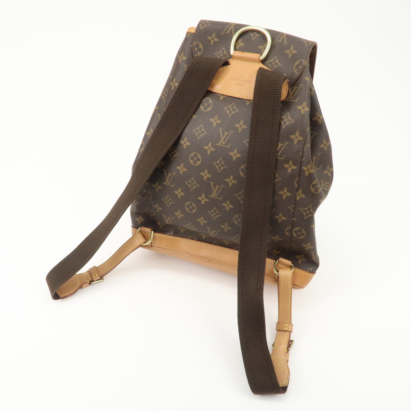 Louis Vuitton Monogram Montsouris GM Backpack Brown M51135