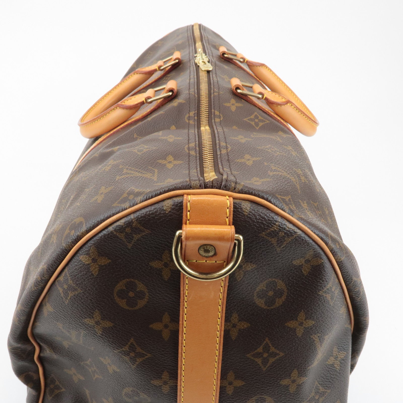 Louis Vuitton Monogram Keep All Bandouliere 55 Boston Bag M41414