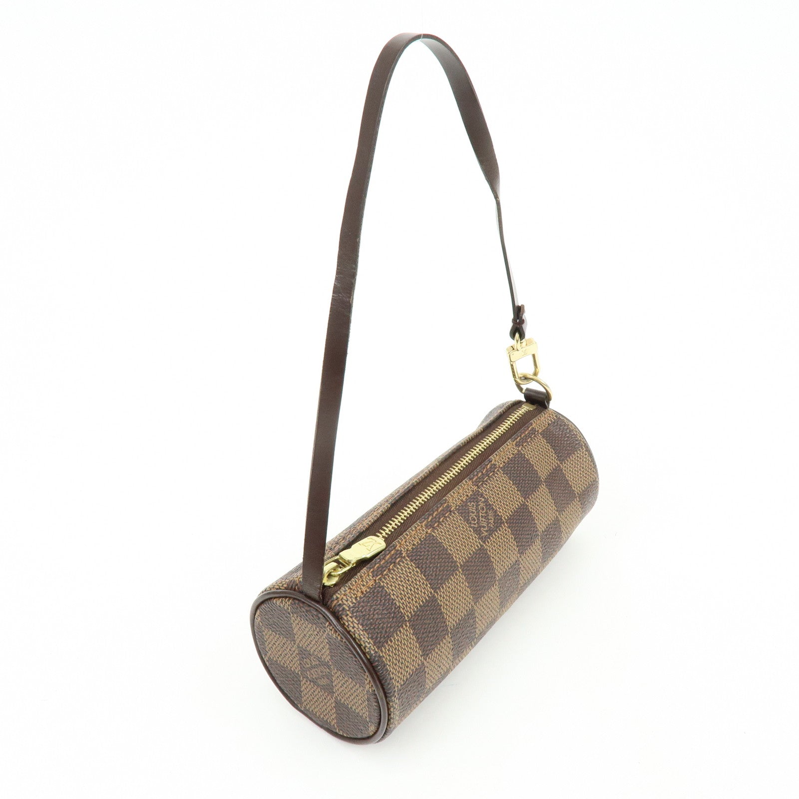 Louis Vuitton Mini Pouch for Damier Papillon Bag New Style Brown