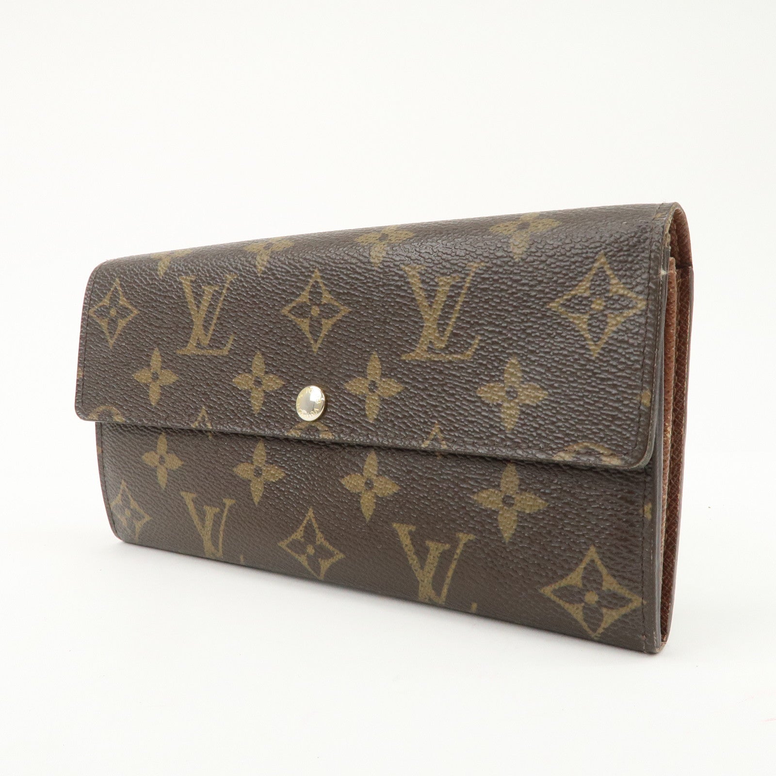 Louis Vuitton Monogram Portefeuille Sarah Long Wallet M61734