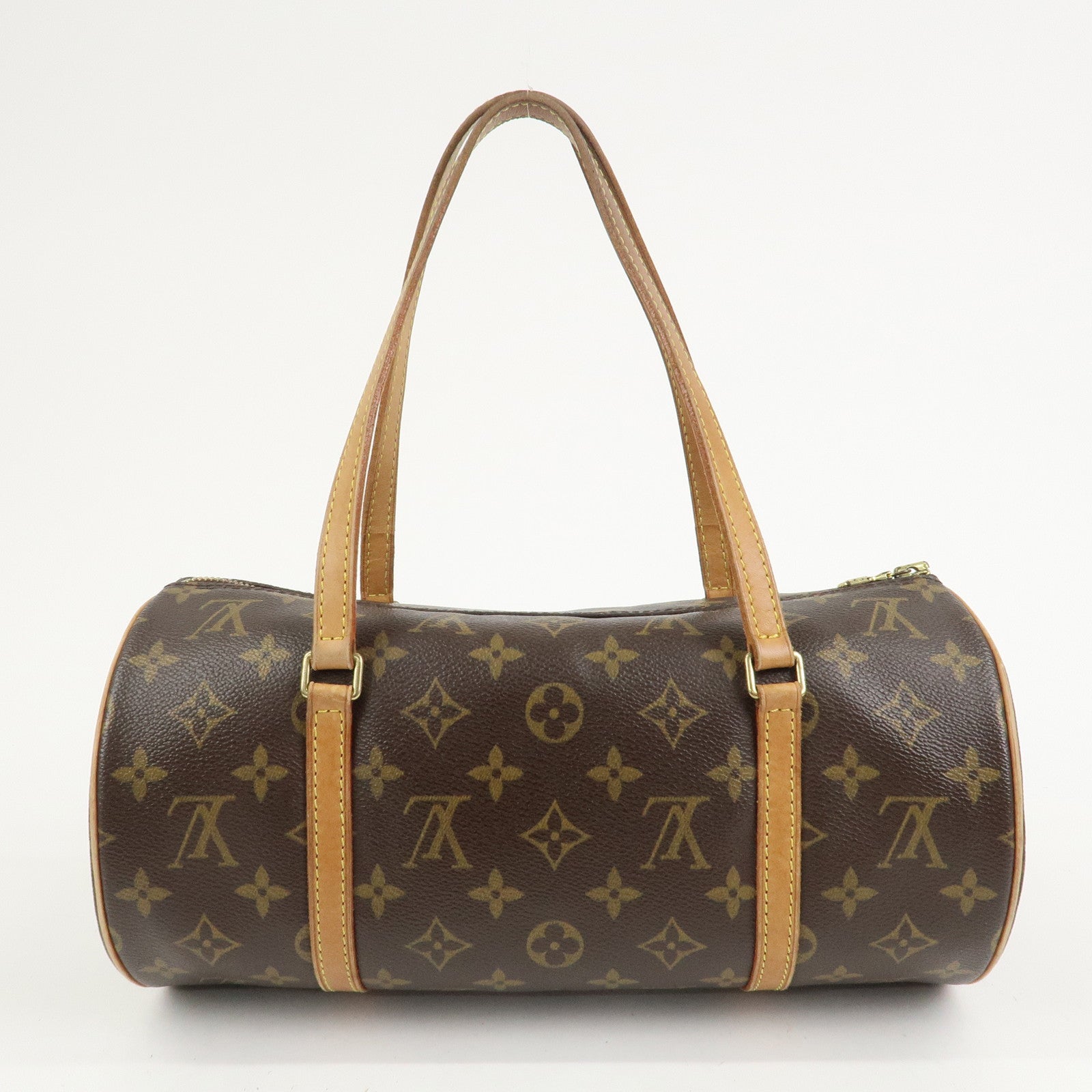 Louis Vuitton Monogram Papillon 30 Old Style Hand Bag Brown M51365