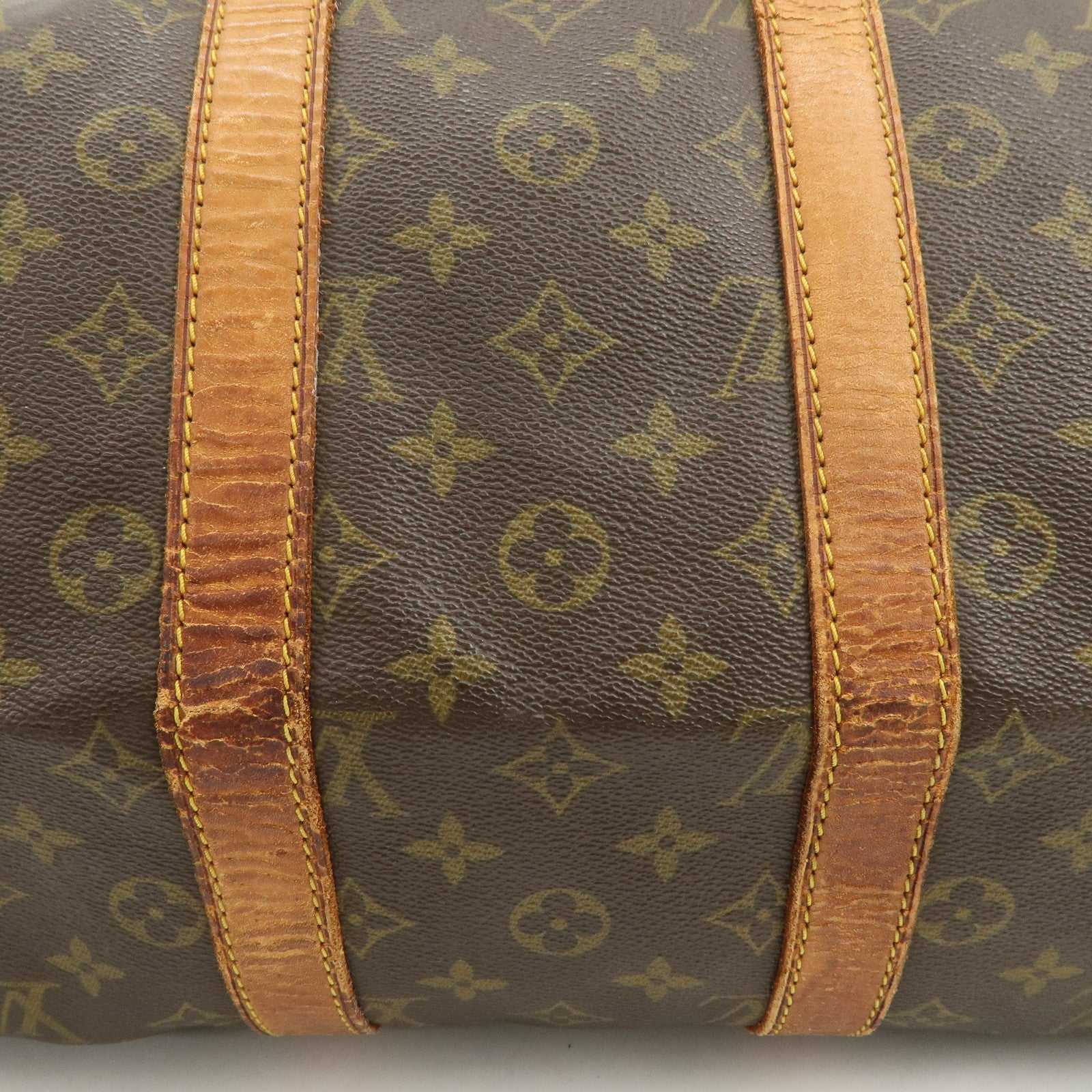 Louis Vuitton Monogram Keep All 45 Boston Bag Brown M41428