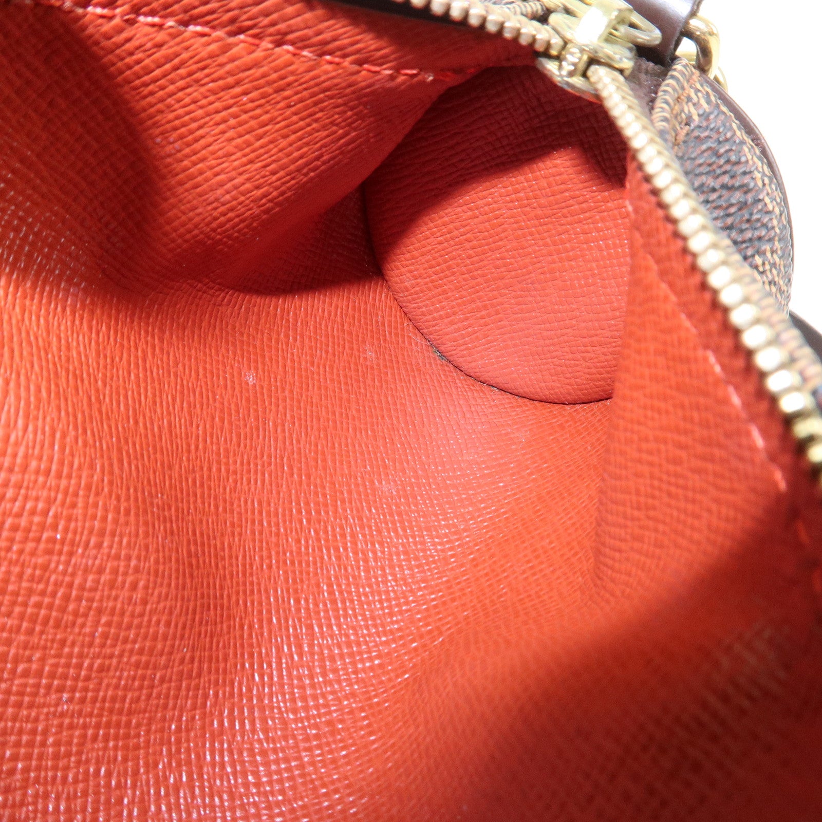 Louis Vuitton Damier Ebene Mini Pouch for Papillon Bag Brown