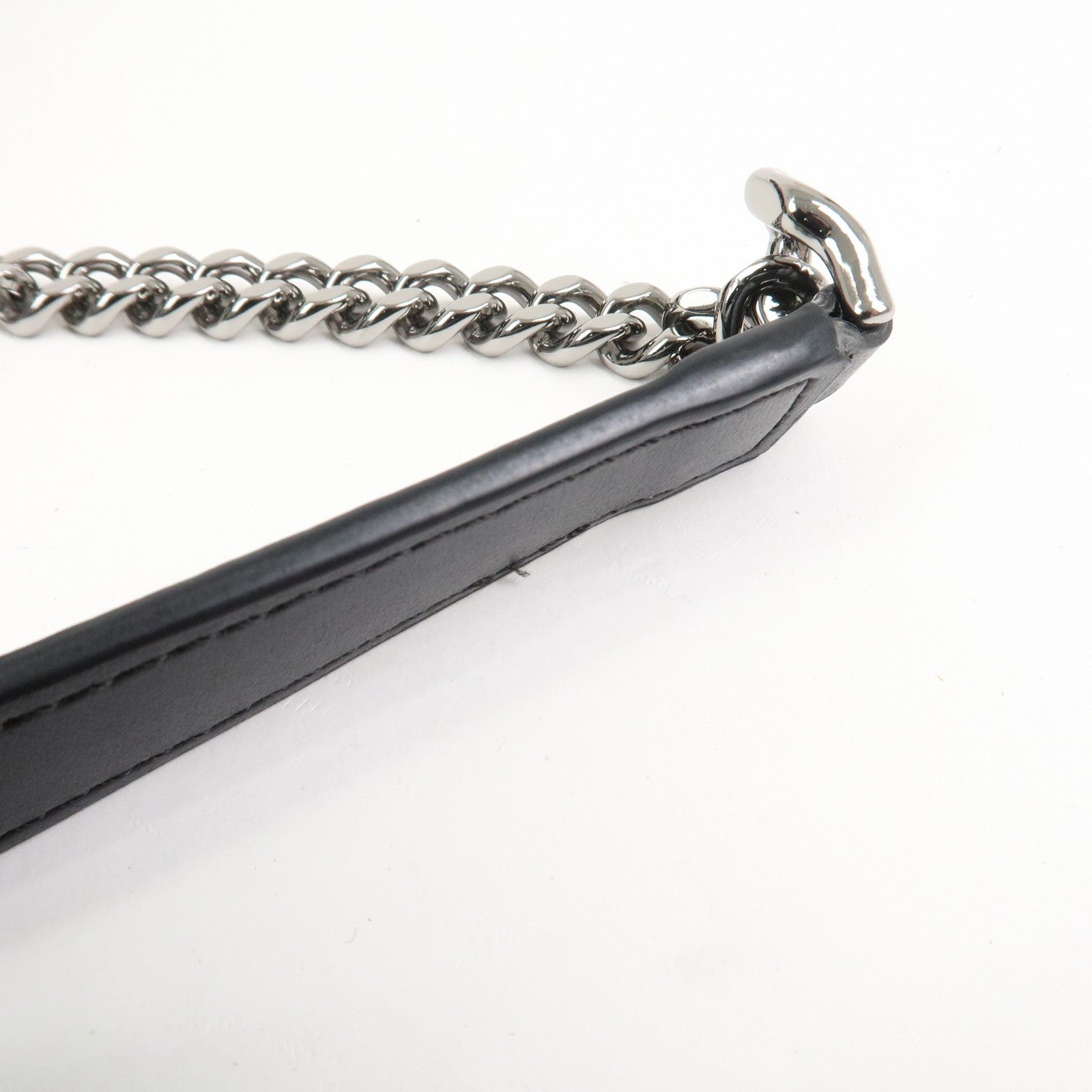 STELLA MCCARTNEY Falabella Polyester Leather Shoulder Bag Black