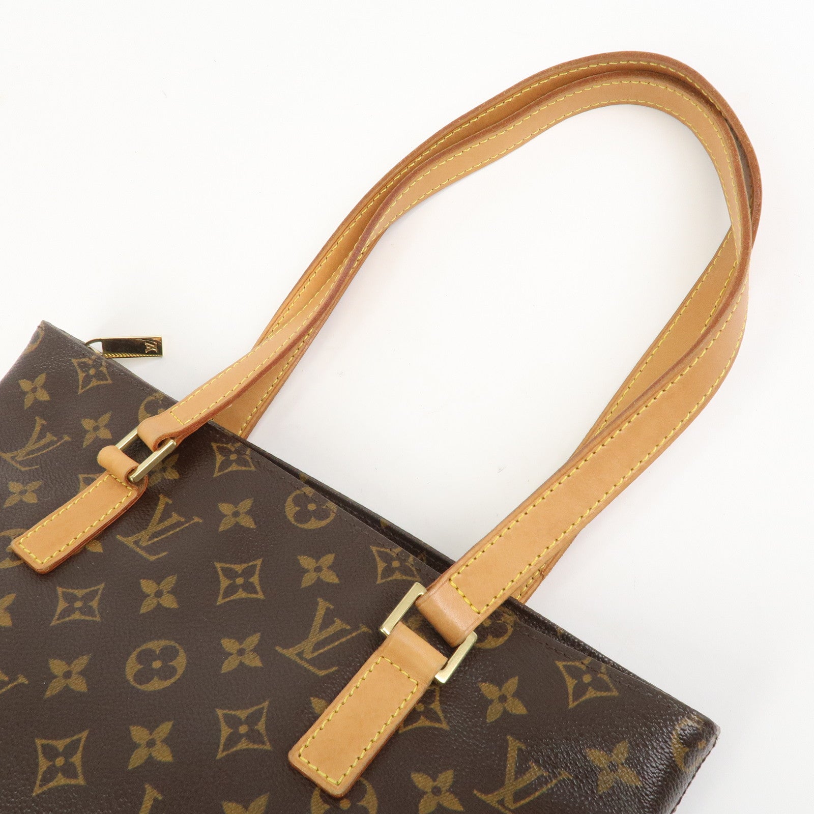 Louis Vuitton Monogram Cabas Piano Tote Bag Hand Bag M51148