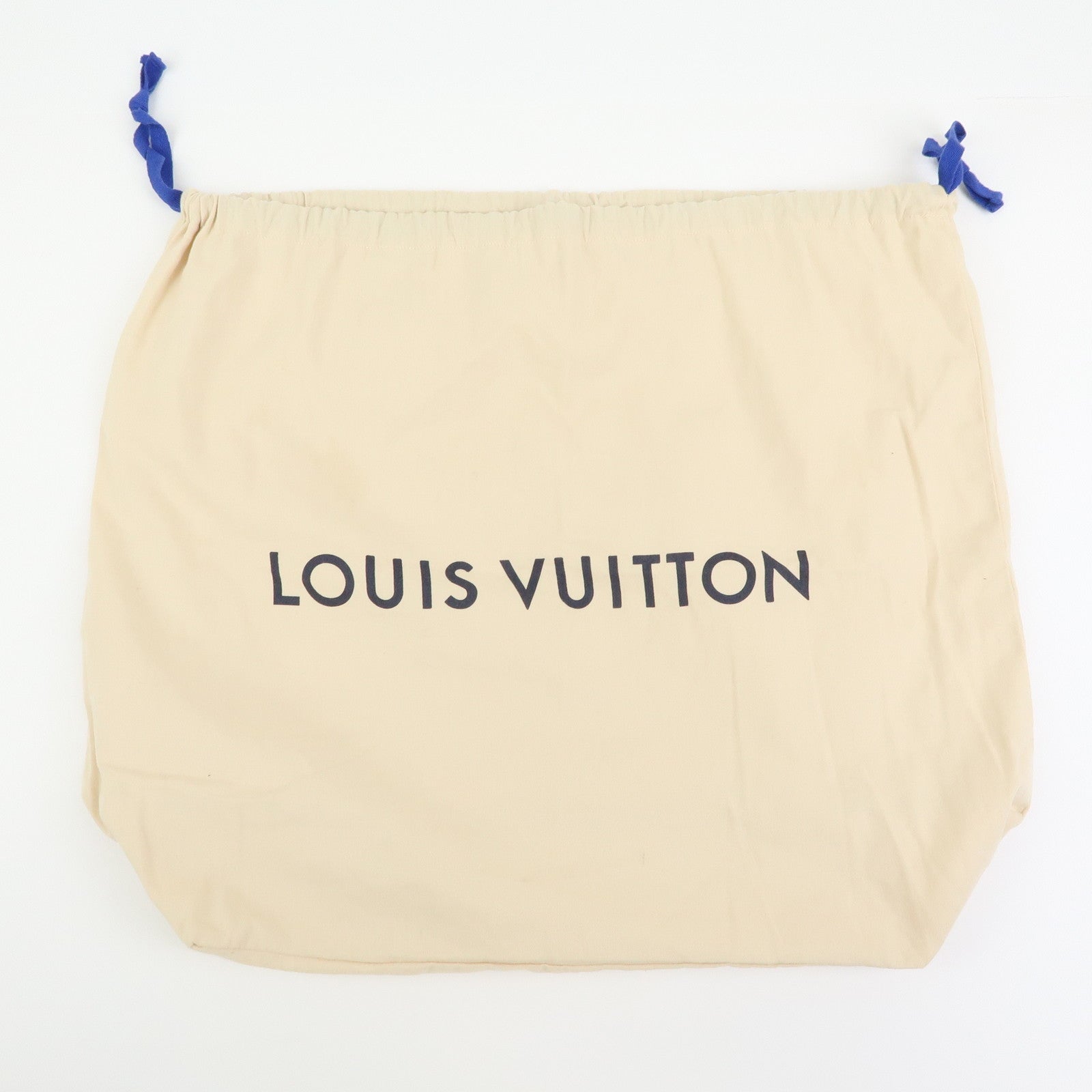 Louis Vuitton Set of 8 Dust Bag Storage Bag Drawstring Beige