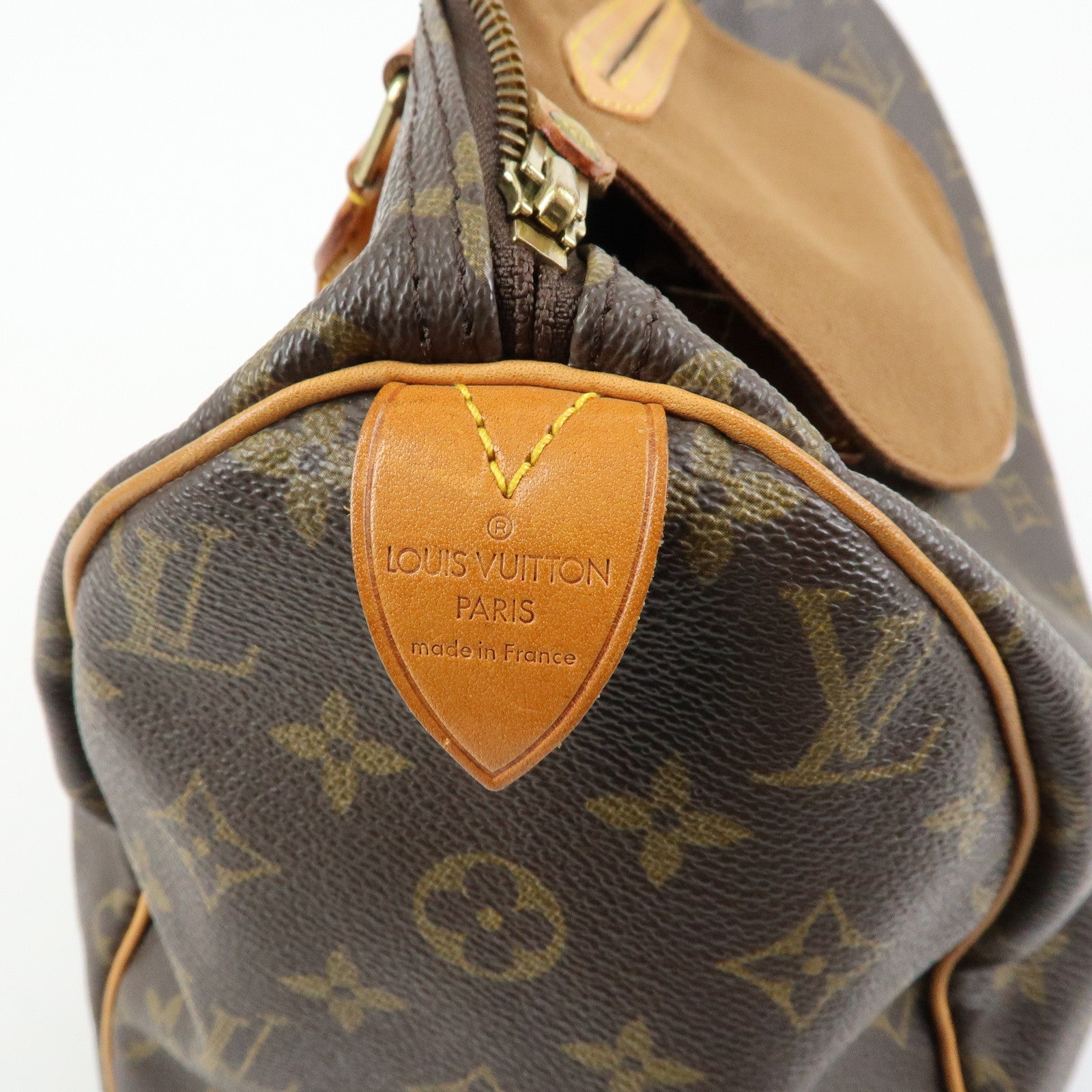 Louis Vuitton Monogram Speedy 30 Boston Bag Hand Bag Brown M41526