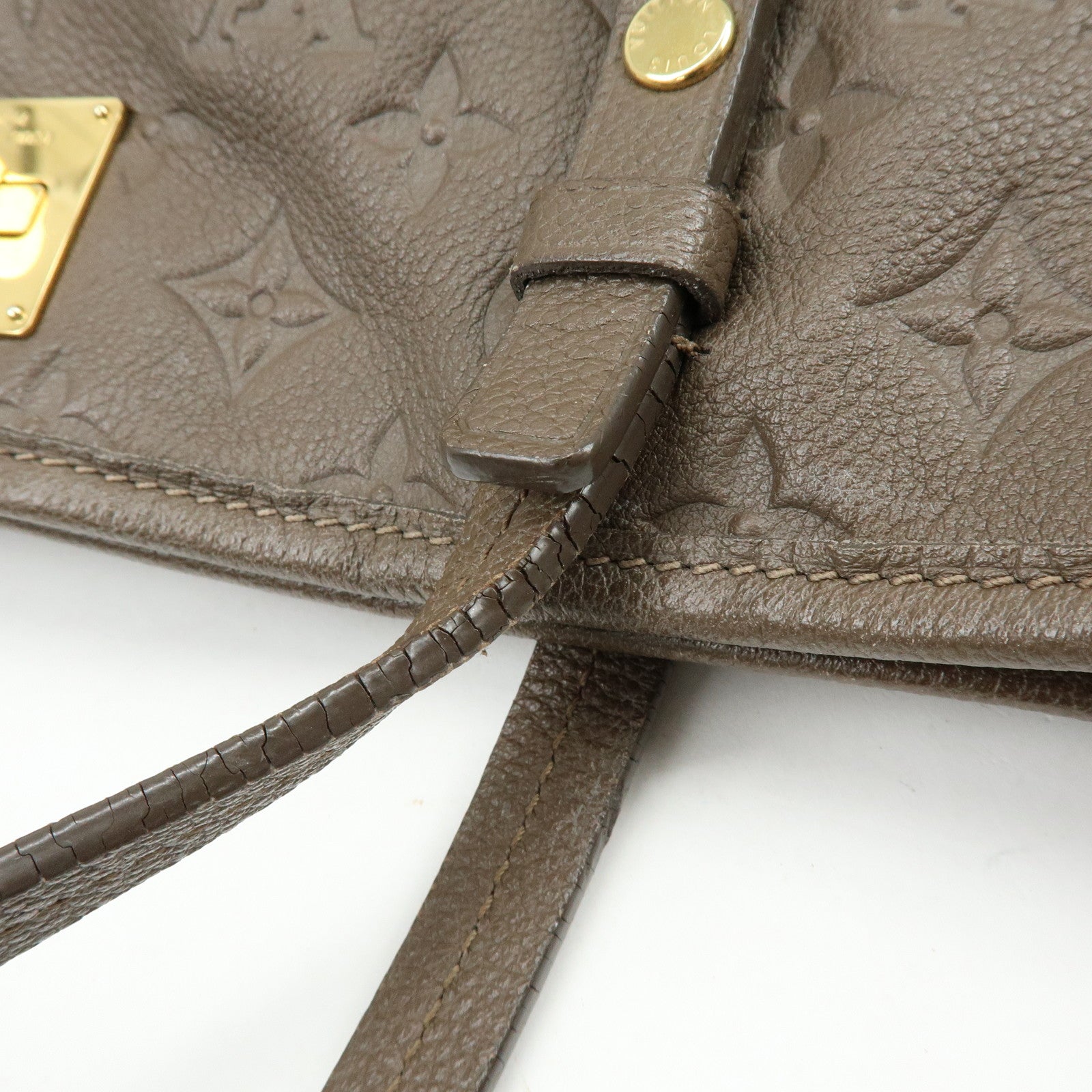 Louis Vuitton Monogram Empreinte Leather Tote Bag Ombre M40516