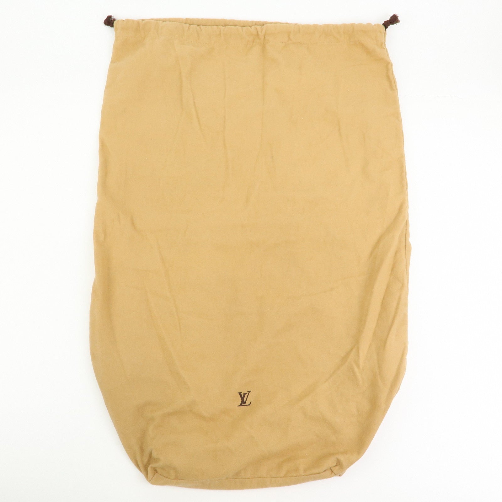 Louis Vuitton Set of 10 Dust Bag Storage Bag Drawstring Style Beige