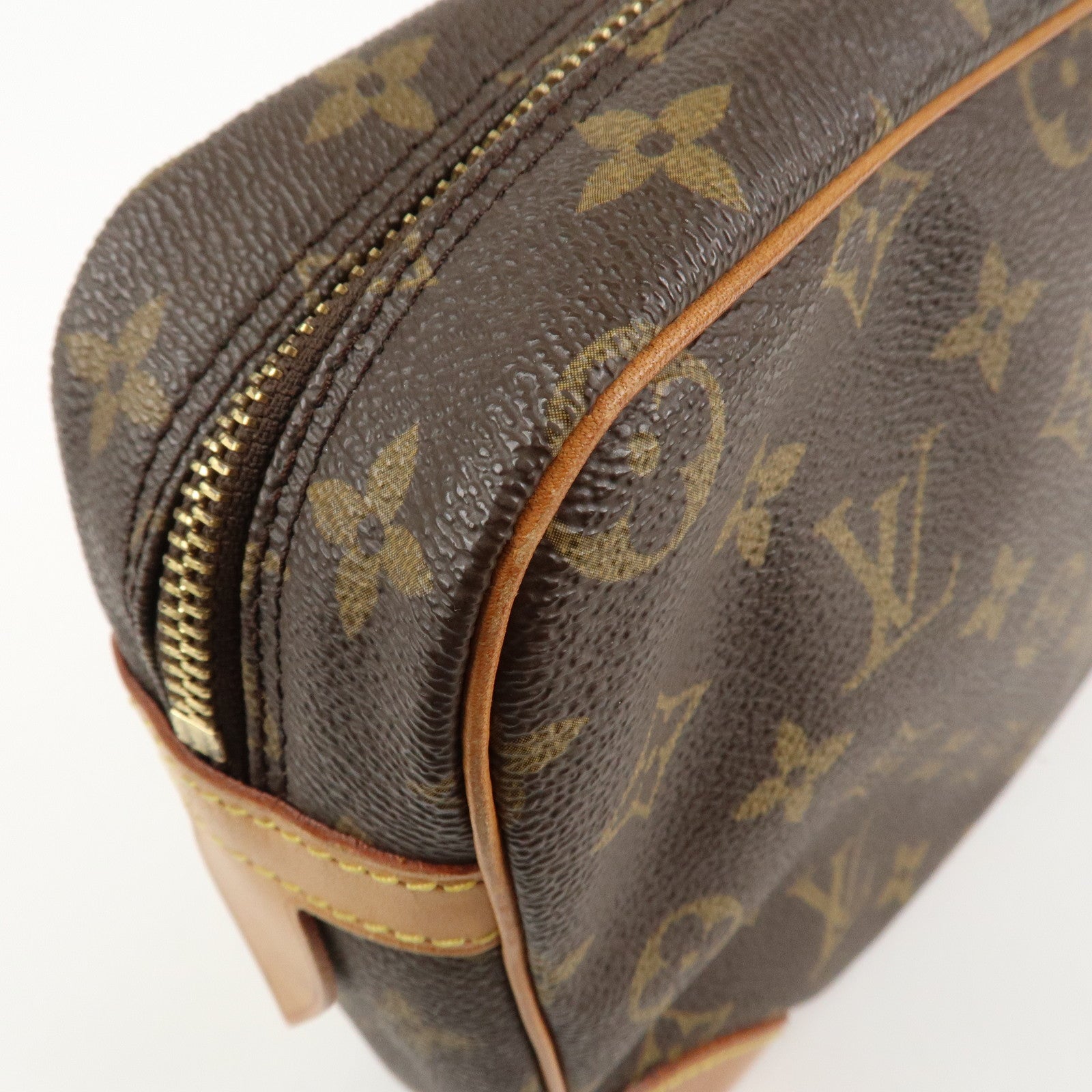 Louis Vuitton Monogram Compiegne 28 Pouch Clutch Bag M51845 Used