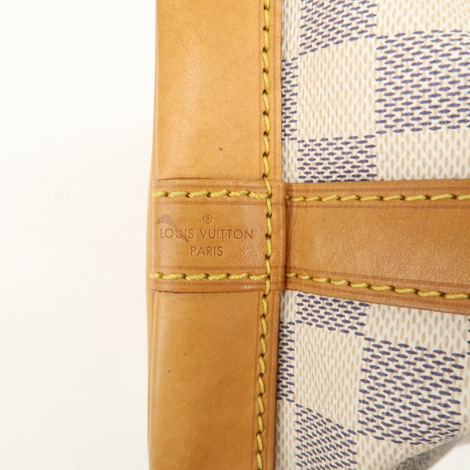 Louis Vuitton Damier Azur Canvas Leather Noe BB Shoulder Bag N41220