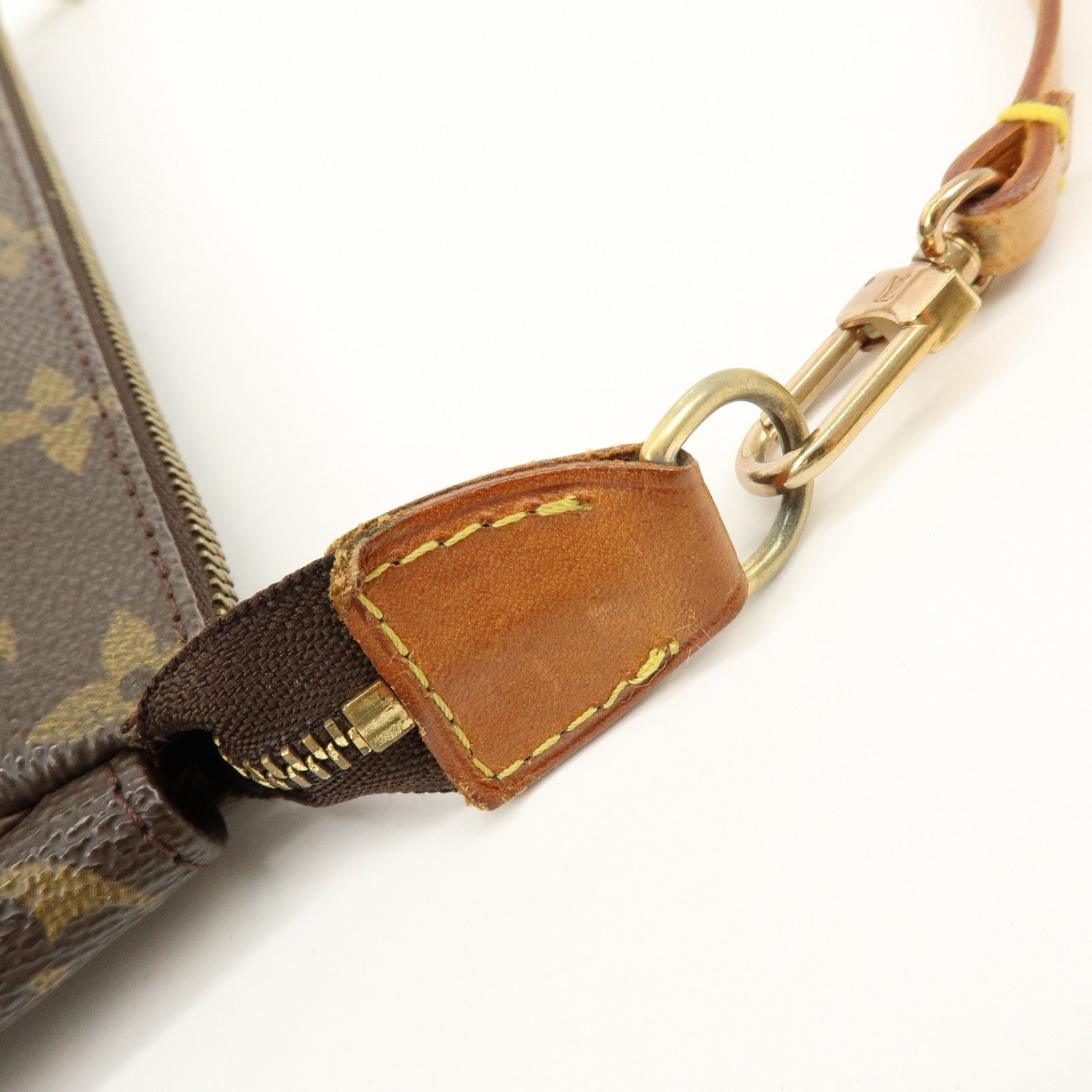 Louis Vuitton Monogram Pochette Accessoires Pouch Hand Bag M51980