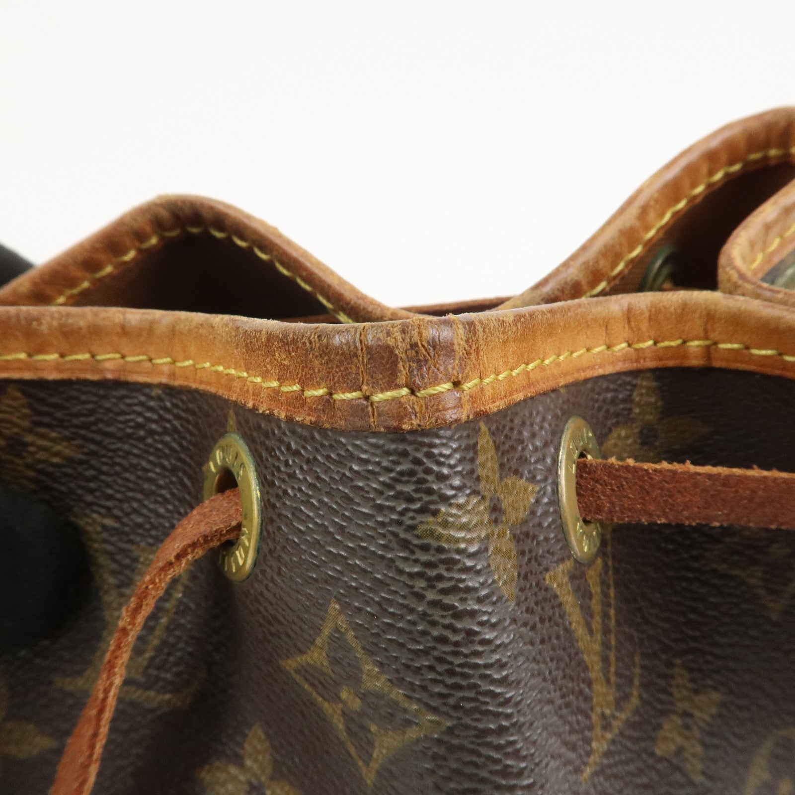 Louis Vuitton Monogram Petit Noe Shoulder Bag Brown M42226