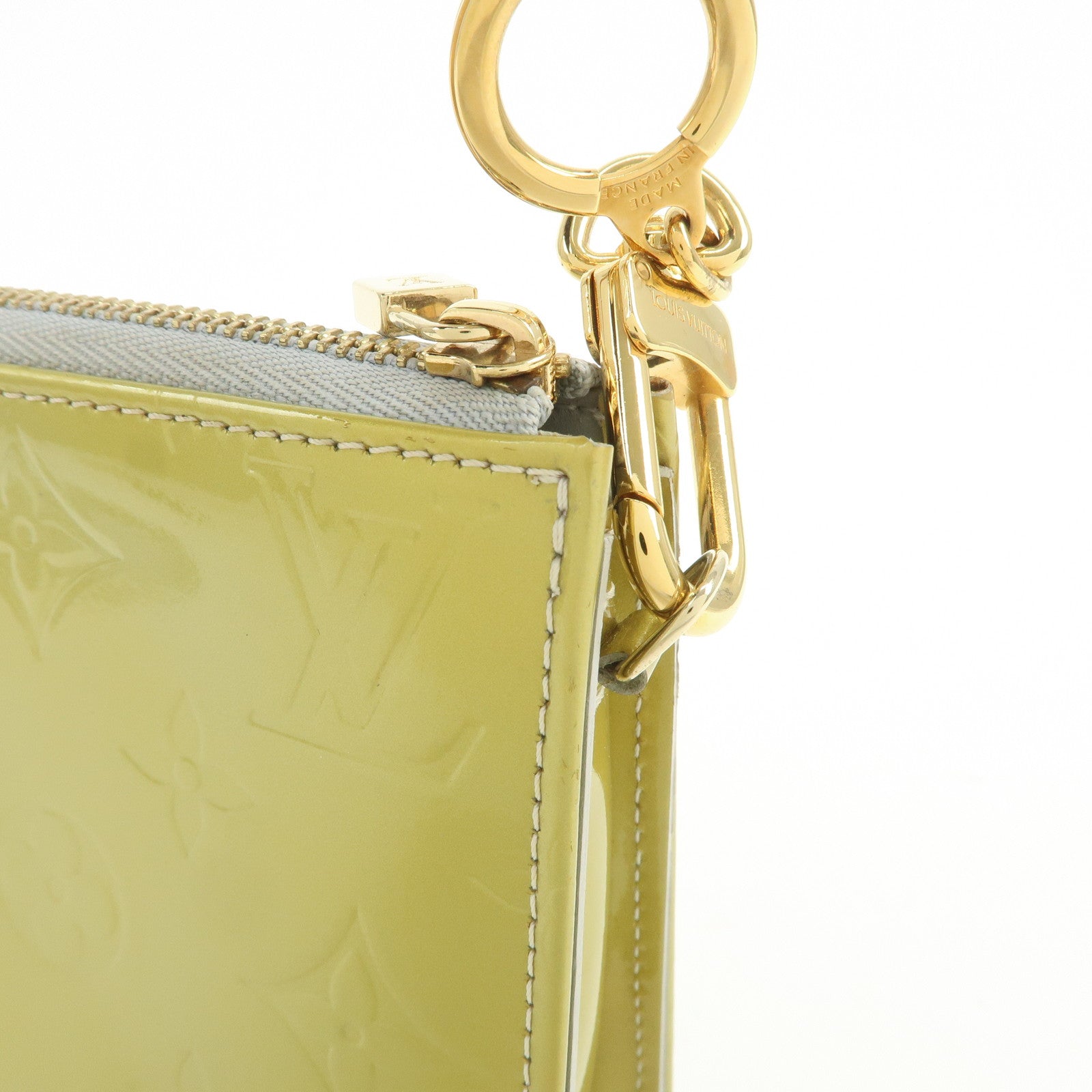 Louis Vuitton Monogram Vernis Lexington Hand Bag Baby Blue M91011