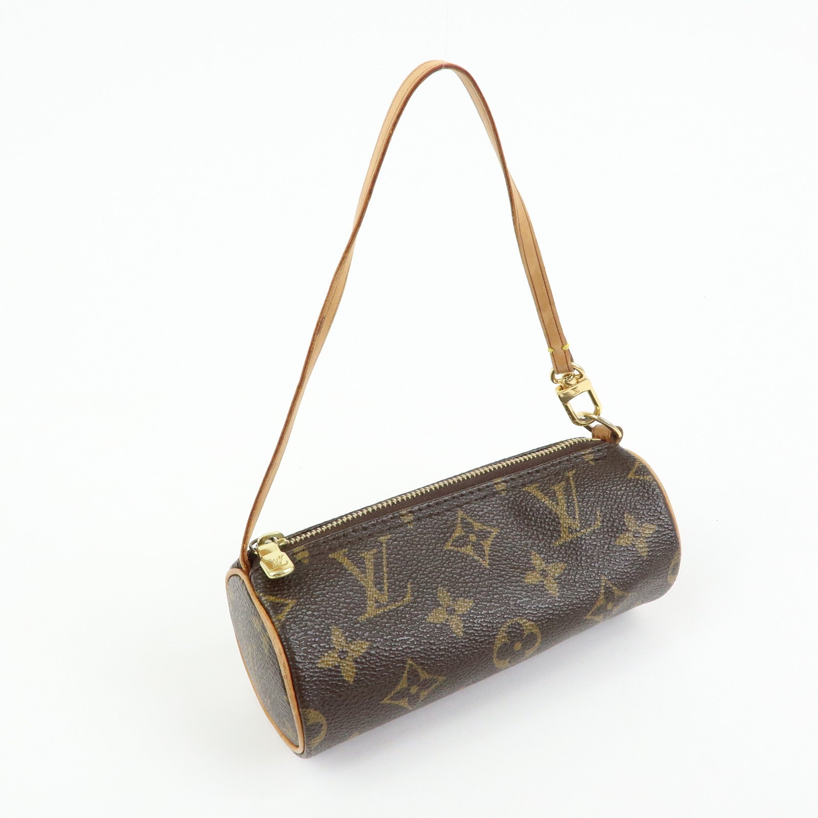 Louis Vuitton Monogram Mini Pouch for Papillon Bag Brown