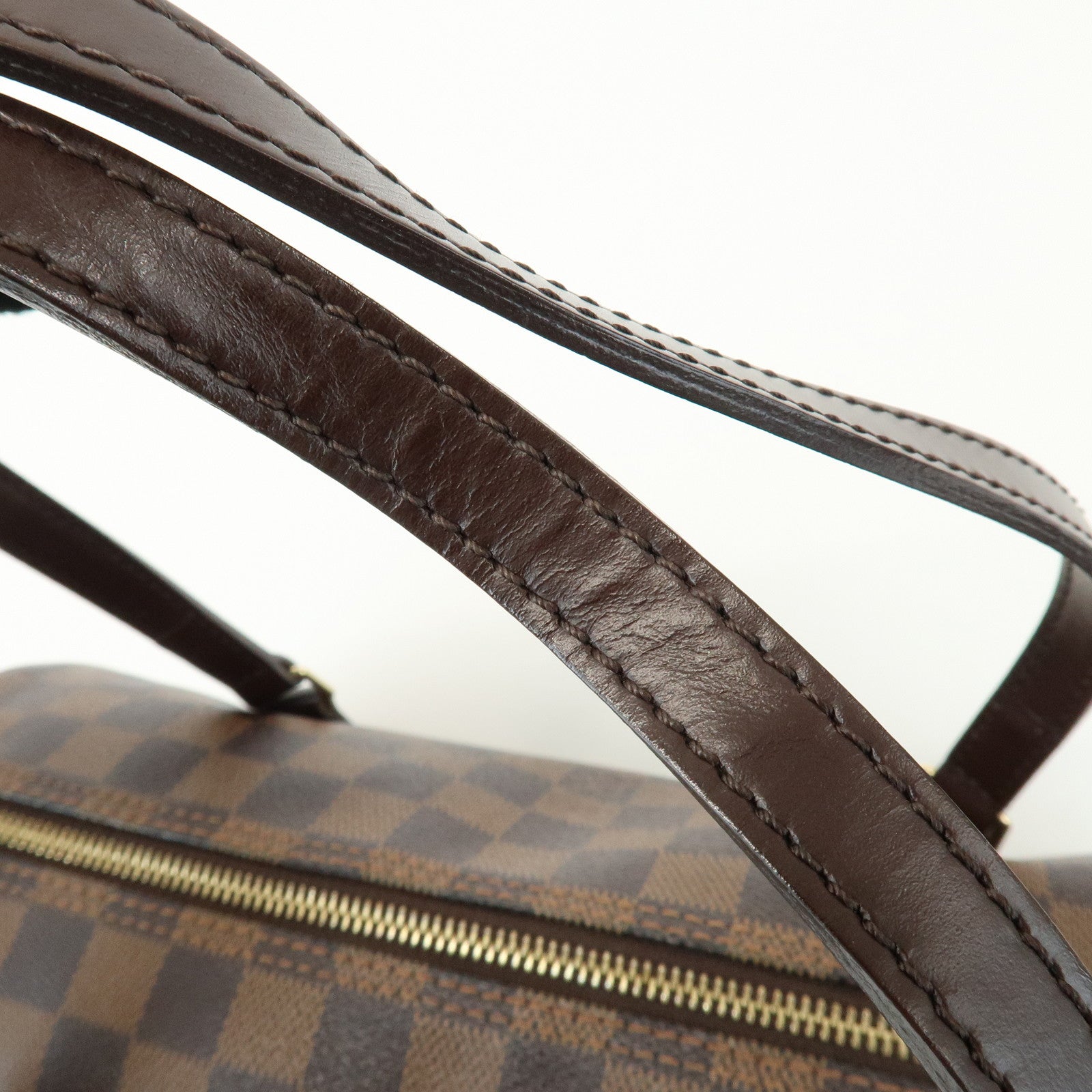 Louis Vuitton Damier Ebene Papillon 30 Hand Bag Brown N51303