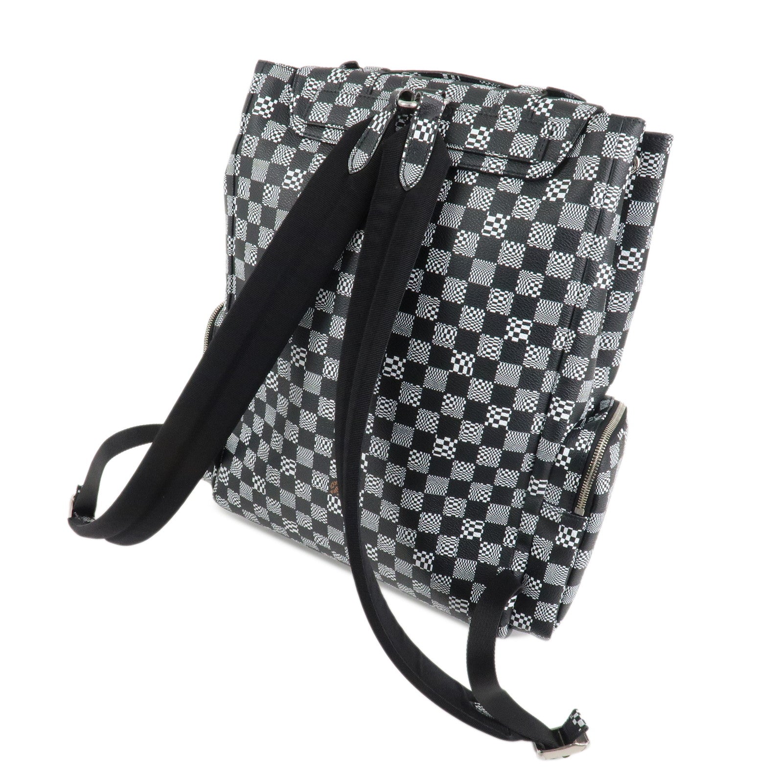 Louis Vuitton Distorted Damier Neo Christopher PM Backpack N50039 Used