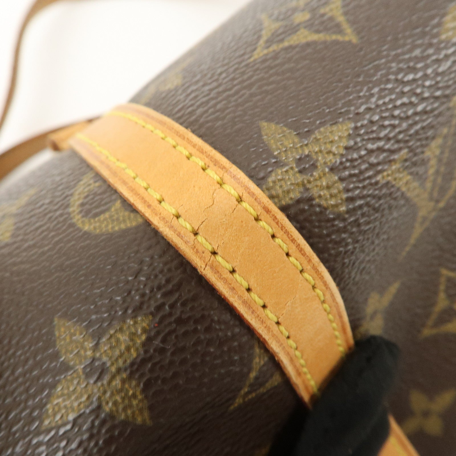 Louis Vuitton Monogram Papillon 30 Hand Bag New Style Brown M51385
