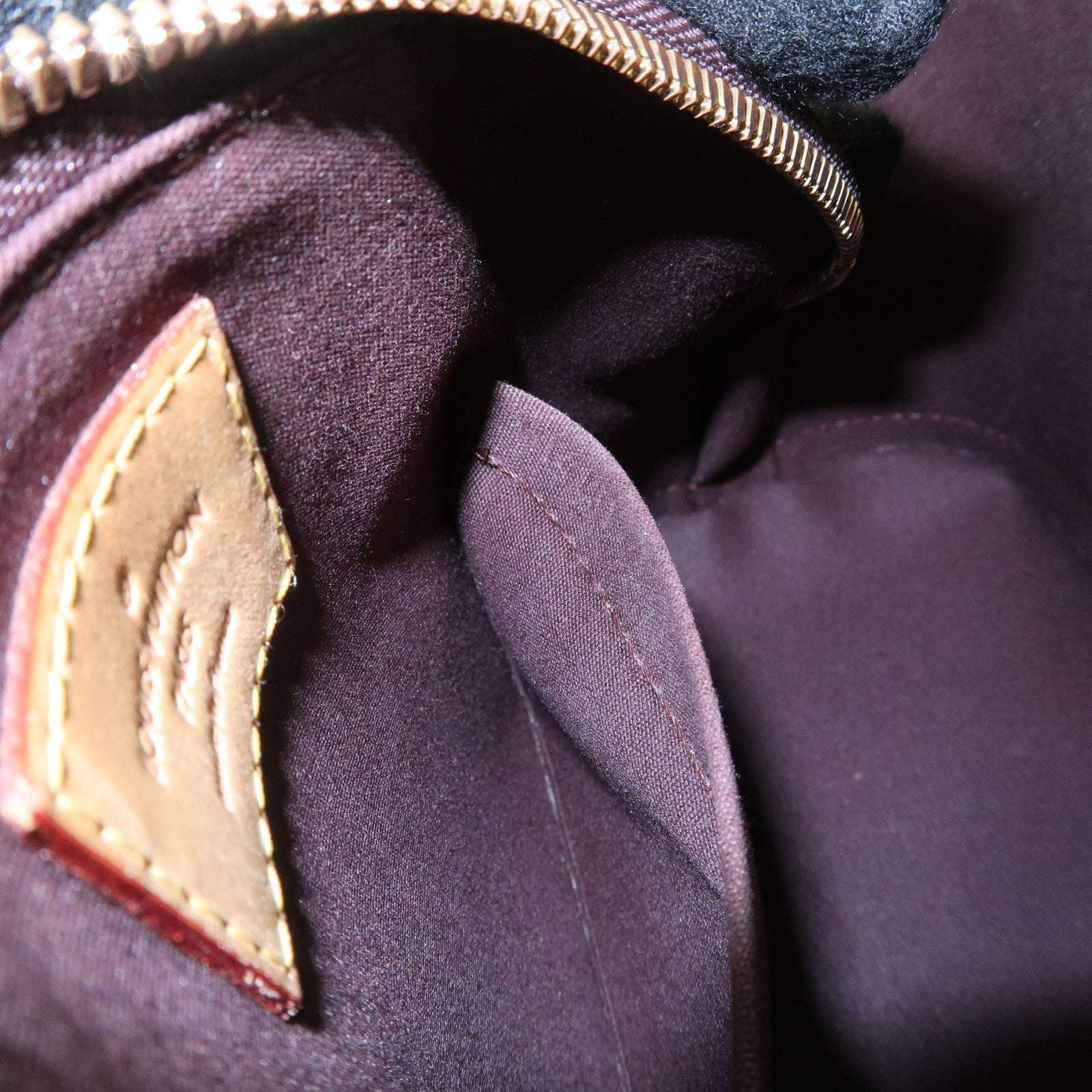 Louis Vuitton Monogram Vernis Leather Alma BB 2way Hand Bag M91700 Used