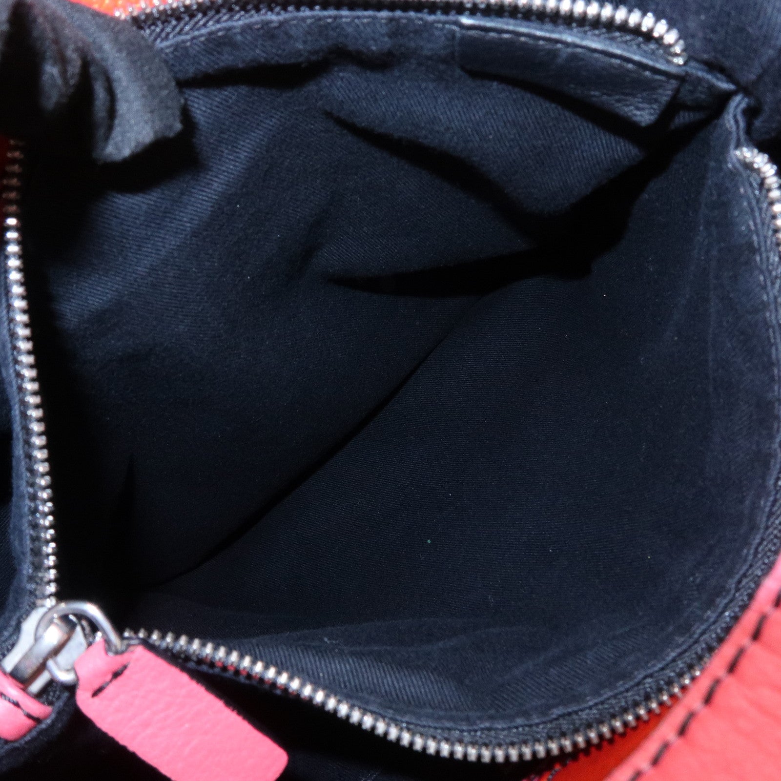 LOEWE Anagram Leather Shoulder Bag Hand Bag Pink