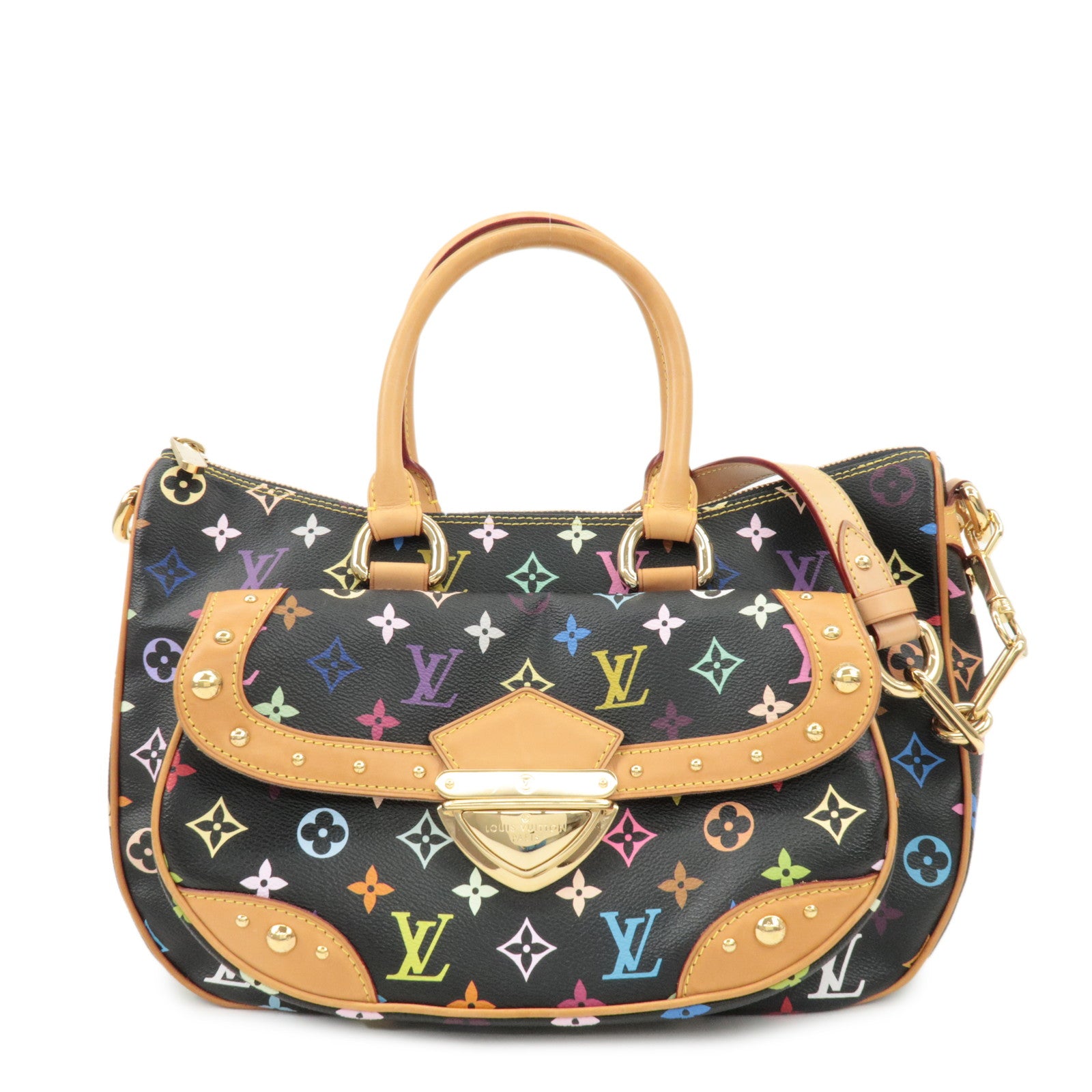 Louis Vuitton Monogram Multicolor Rita Shoulder Bag M40126 Used